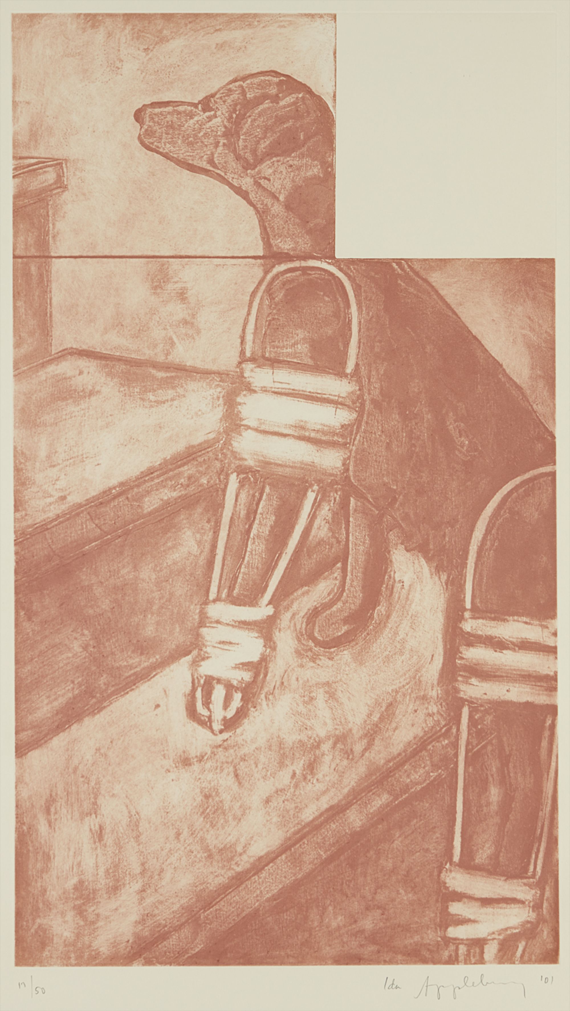 Ida Applebroog — Dahu (Dog with Splint)