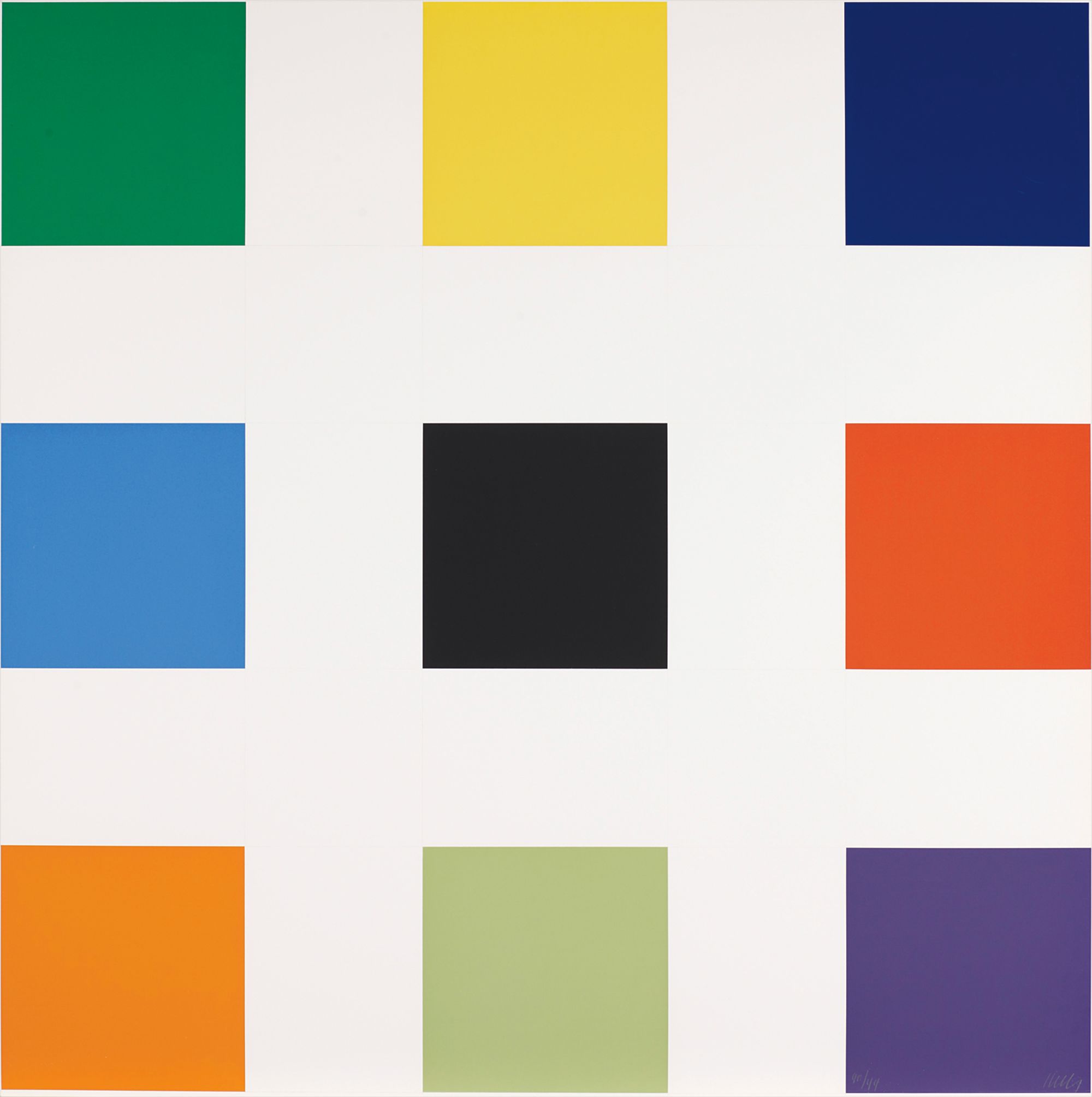 Ellsworth Kelly — Nine Squares