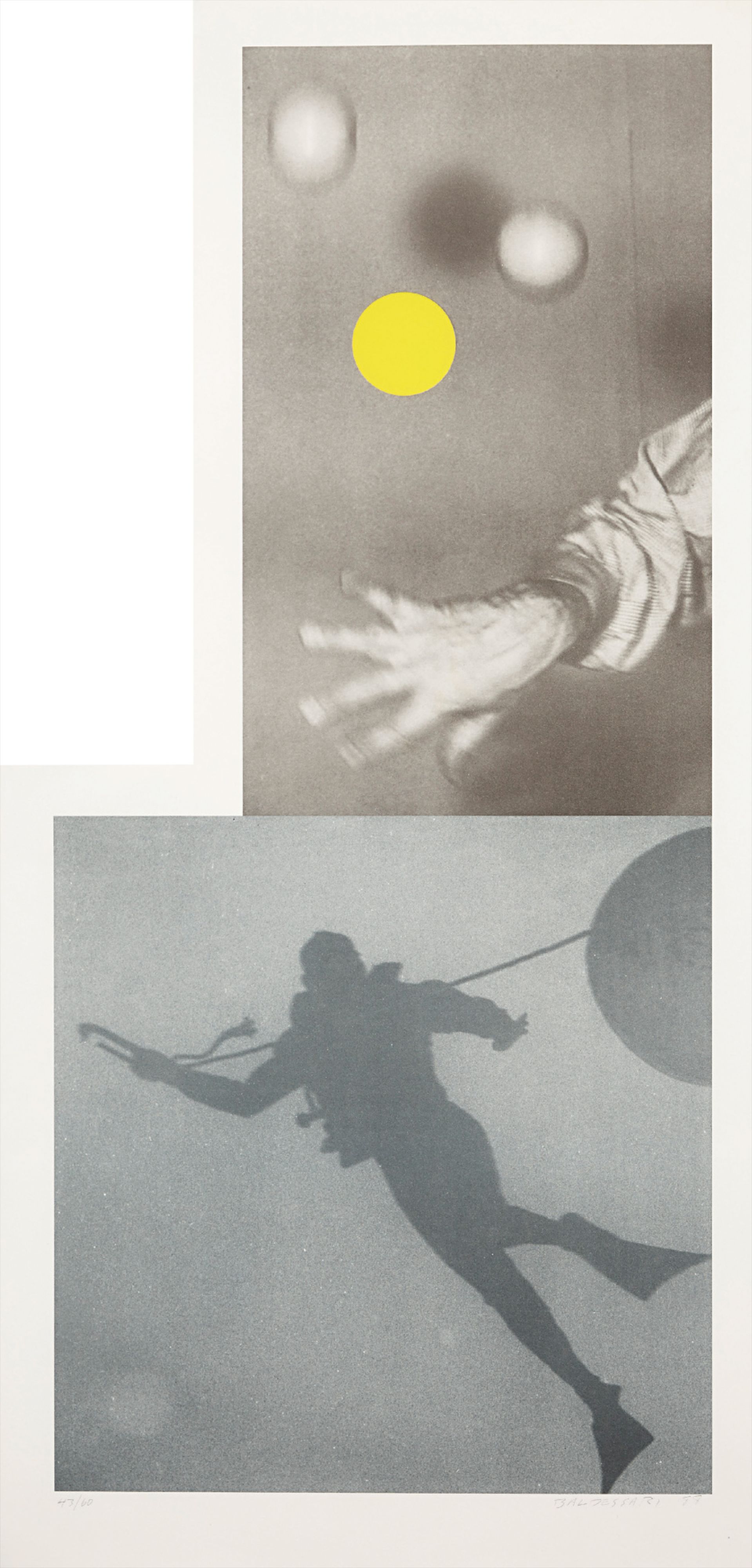 John Baldessari — Juggler's Hand (with Diver)