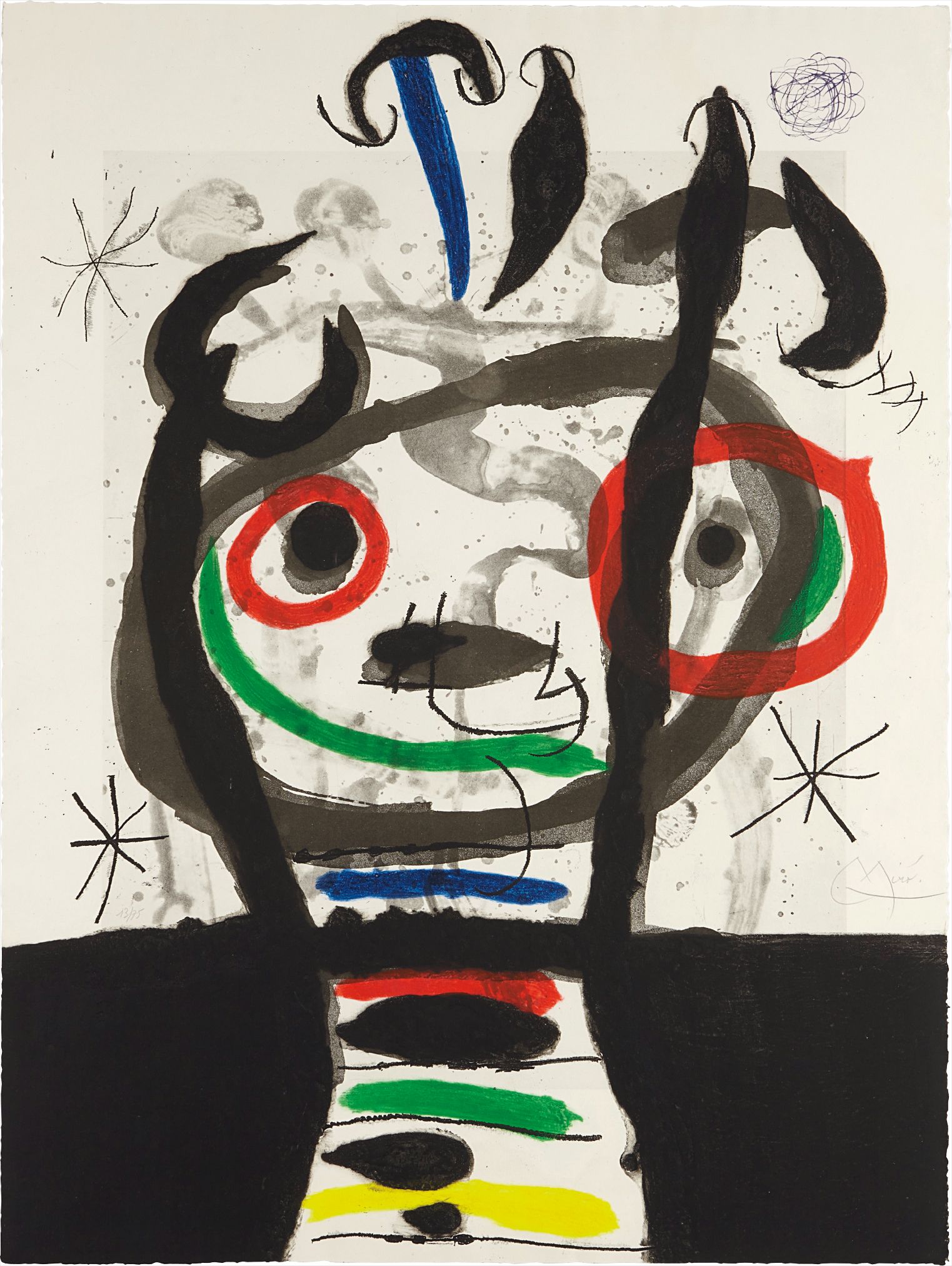 Joan Miró — Le grand sorcier (The Great Wizard)