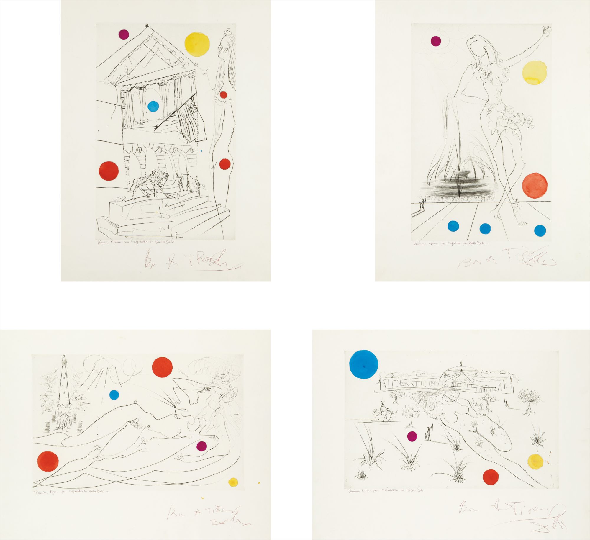 Salvador Dalí — Visions of Chicago Suite