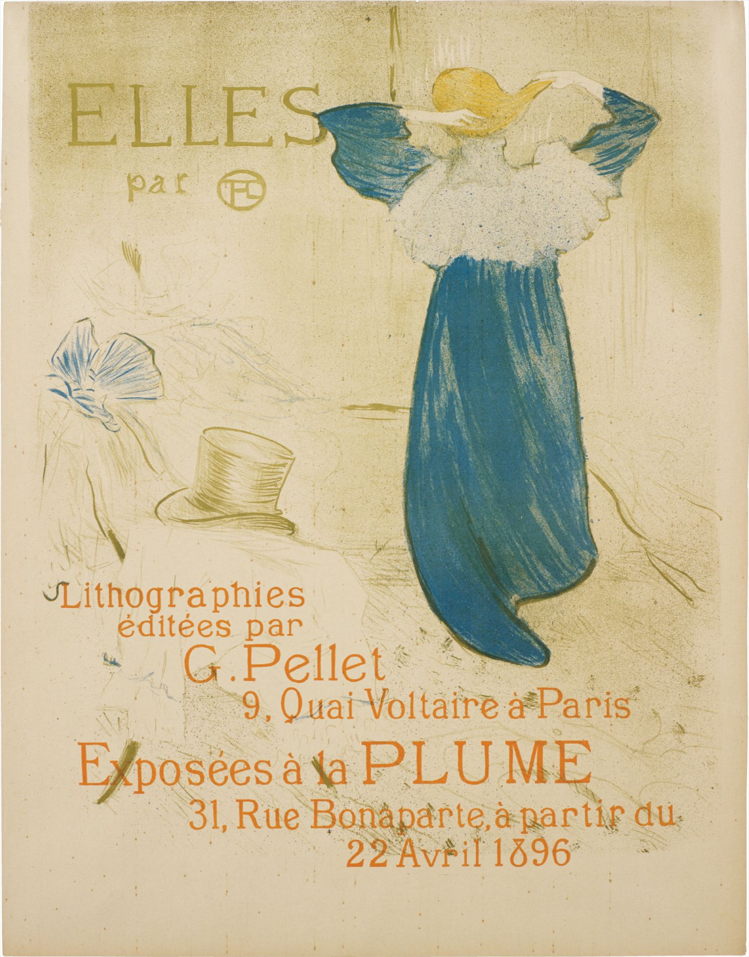 Henri de Toulouse-Lautrec — Elles frontispice