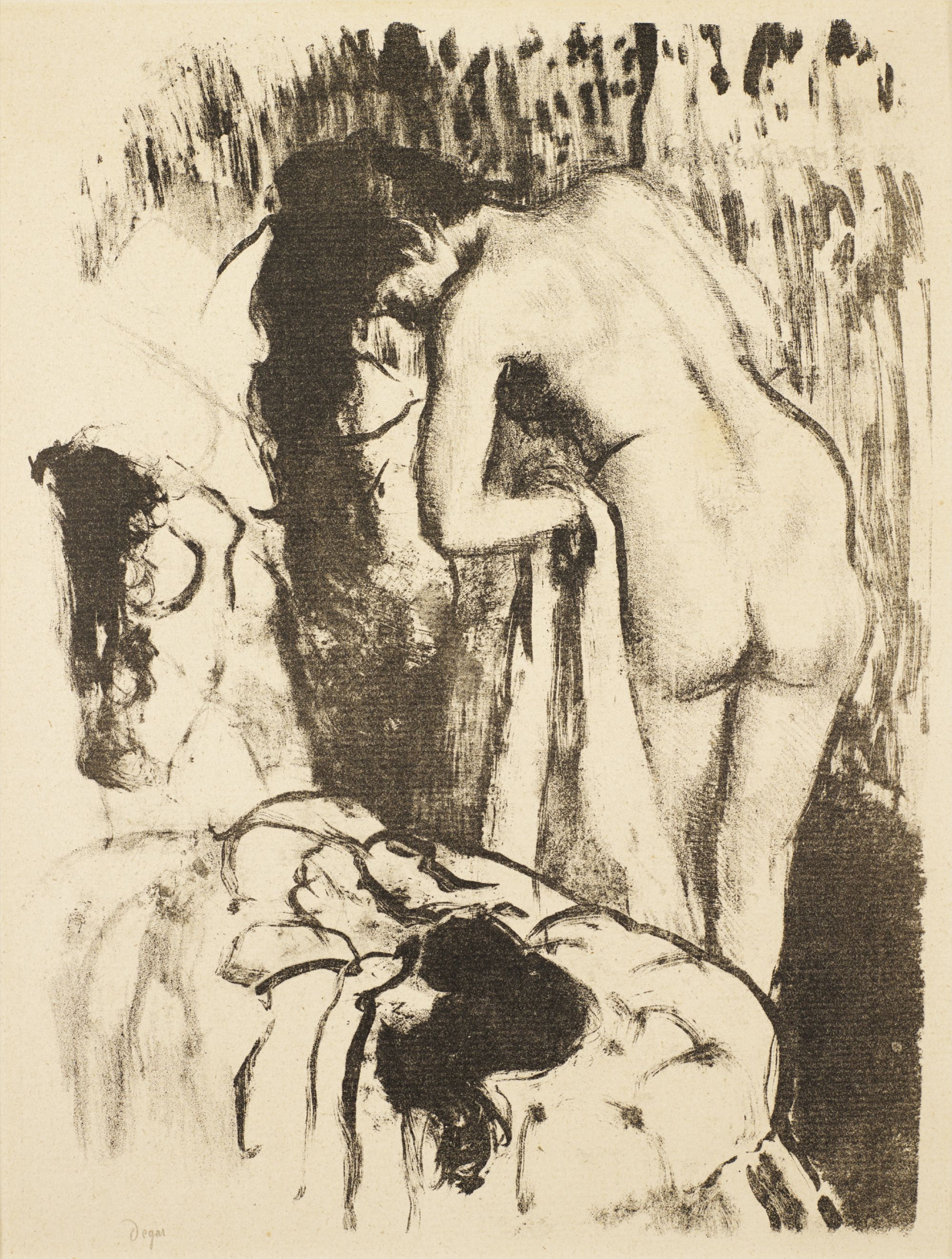 Femme nue debout, à sa toilette (Nude Woman Standing, Drying Herself)