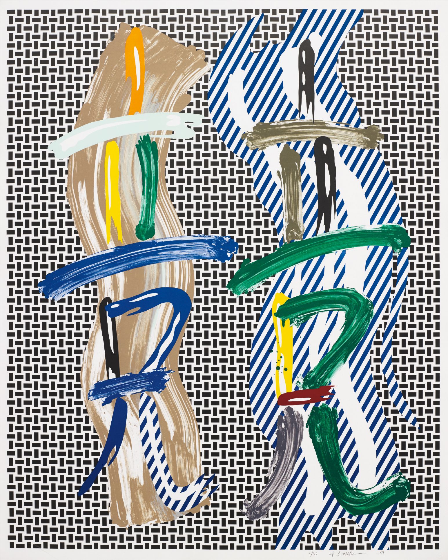 Roy Lichtenstein — Brushstroke Contest