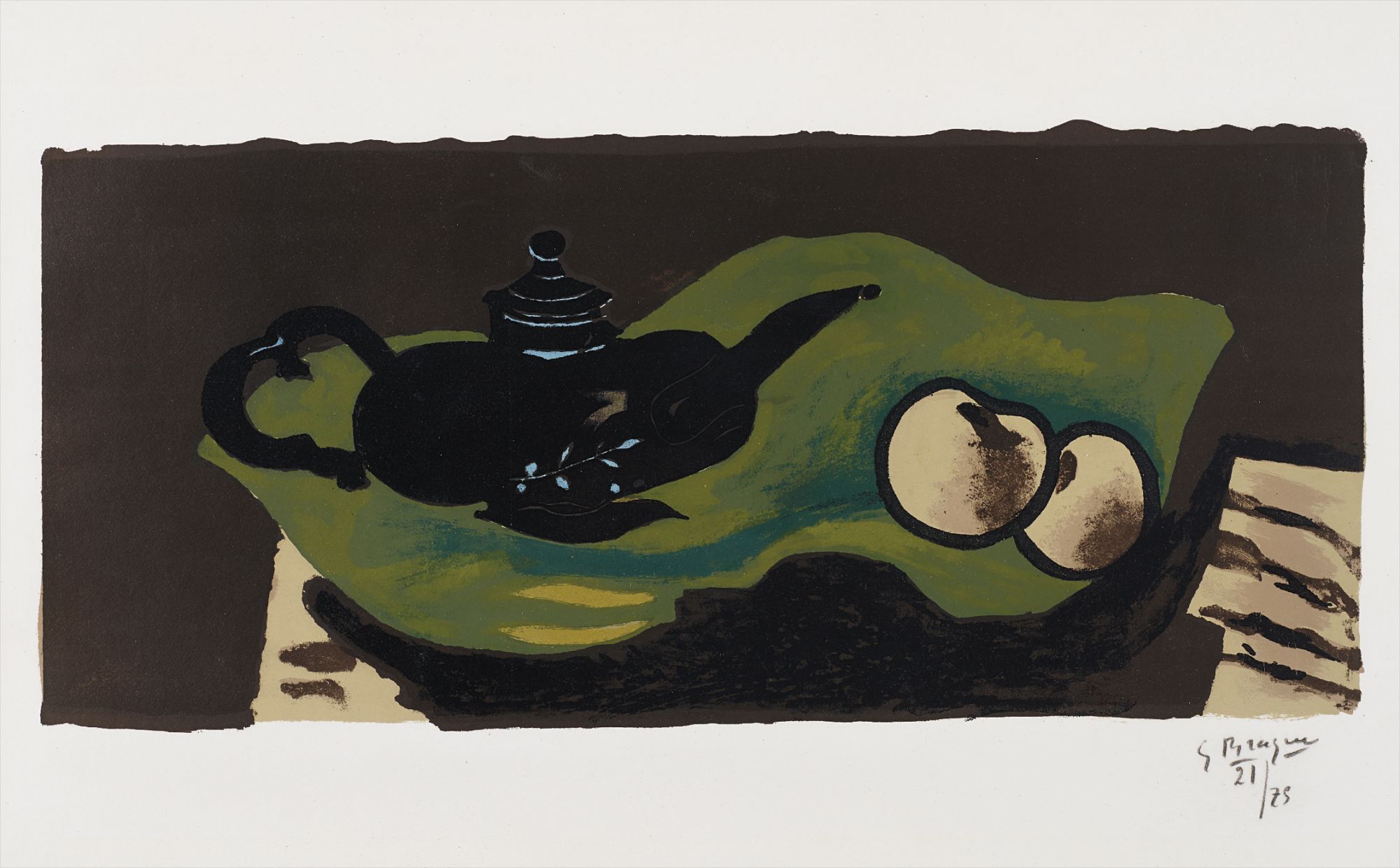 Théière et pommes (Teapot and Apples)