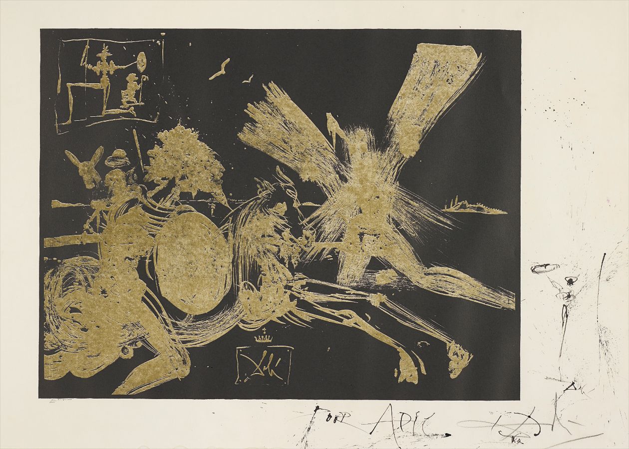 Salvador Dalí — The Face in the Windmill