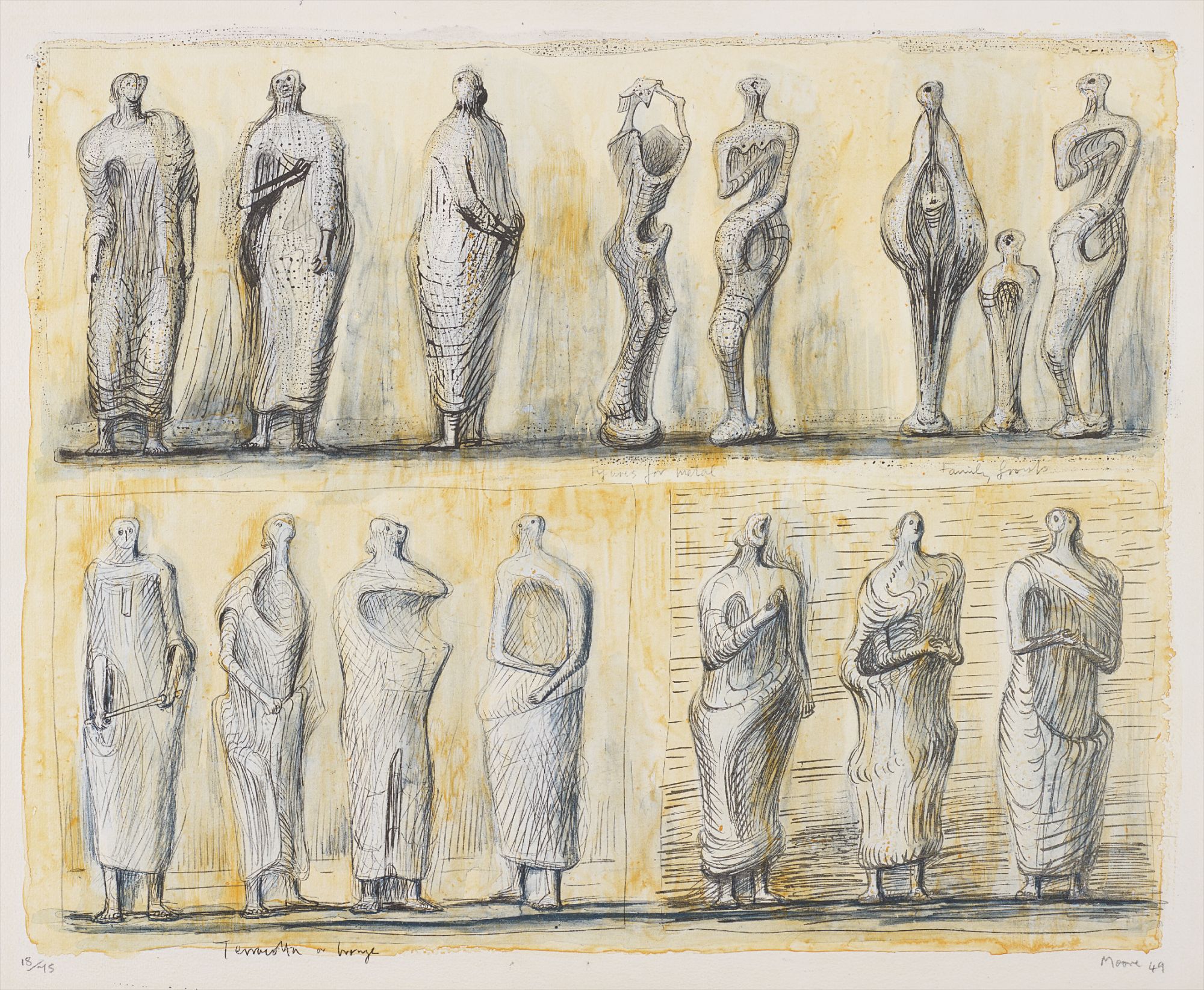Henry Moore — Standing Figures