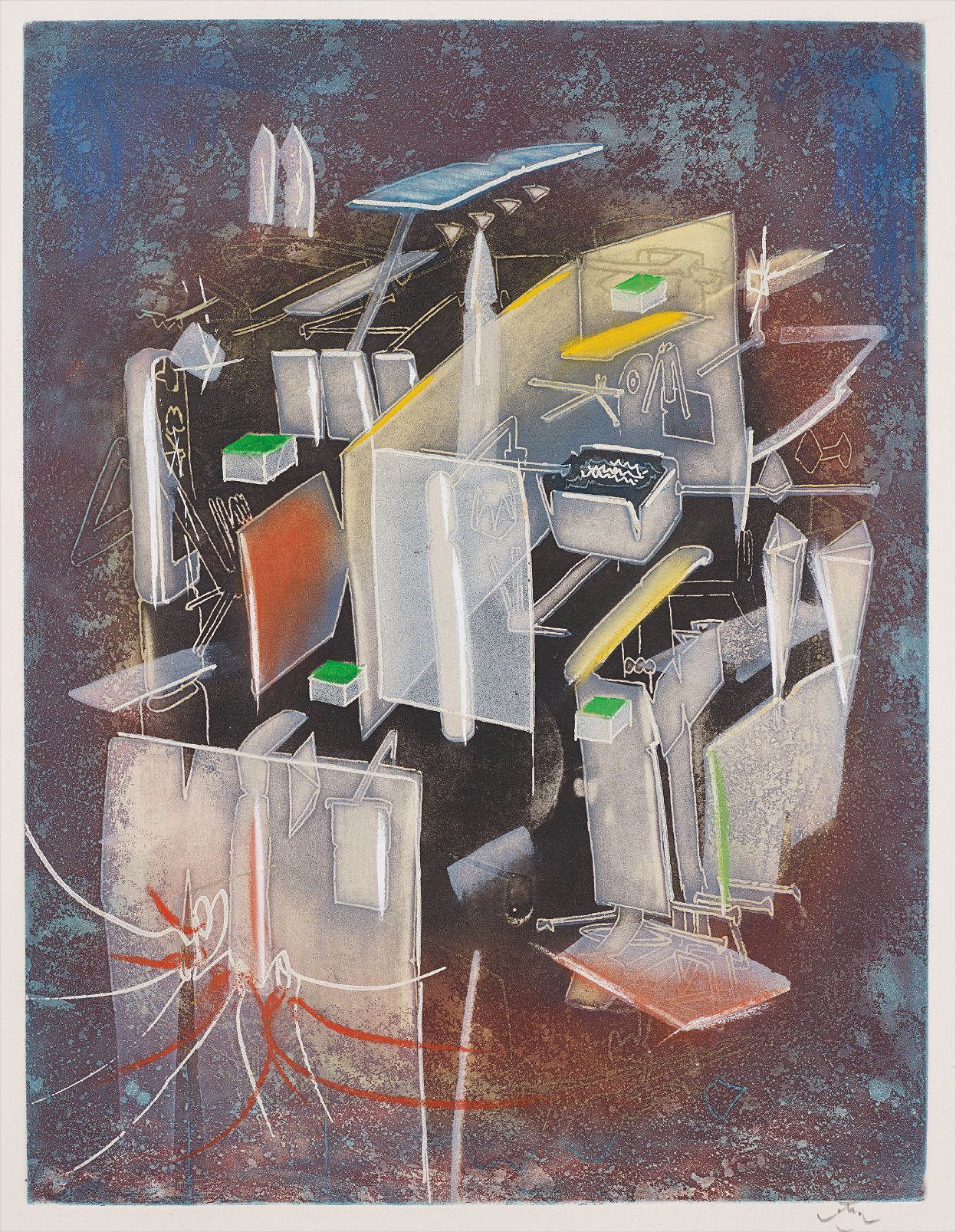 Etre hommande, plate VIII, from Hom'mere III, L'Ergonaute