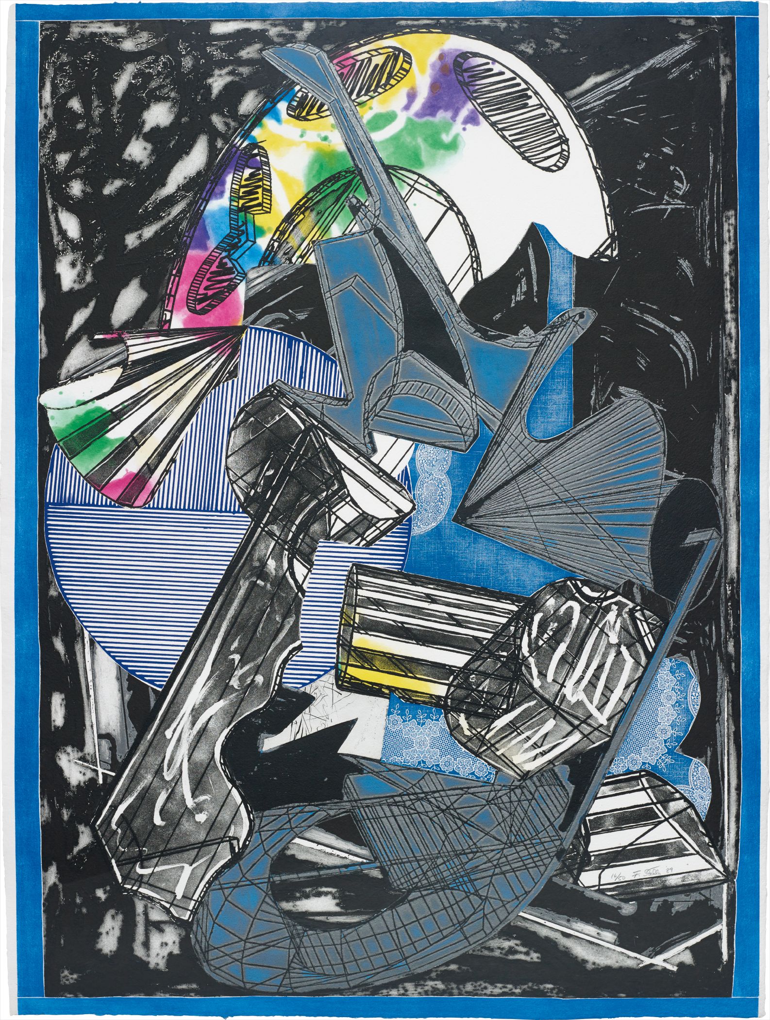 Frank Stella — Guifà e la beretta rossa