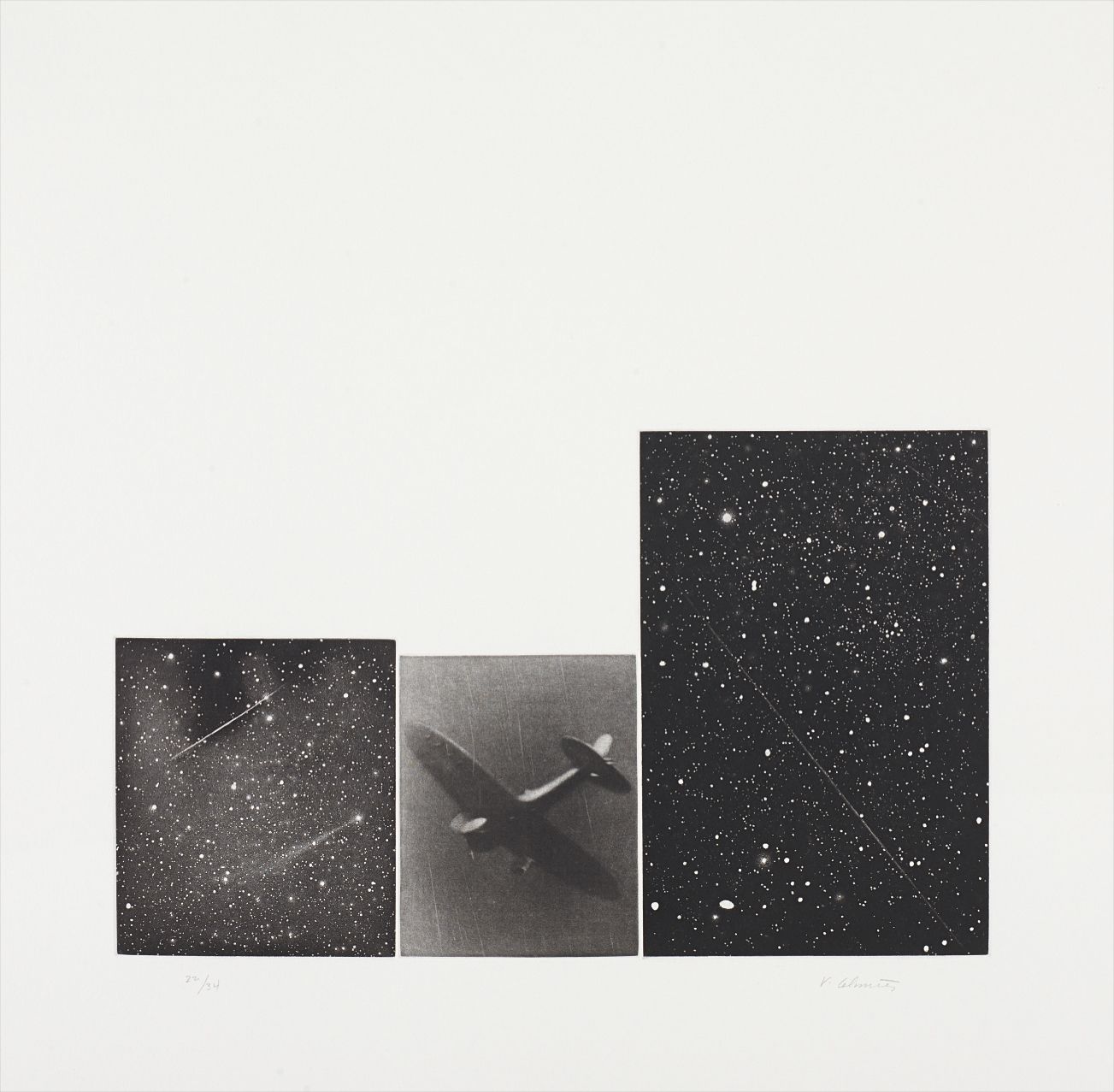 Vija Celmins — Concentric Bearings, C