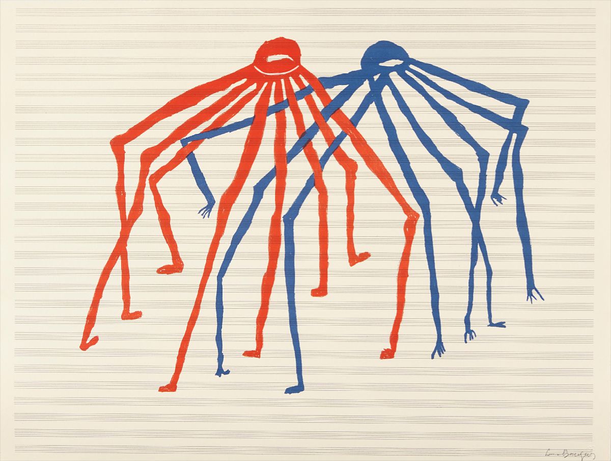 Louise Bourgeois — Jitterbugging Spiders