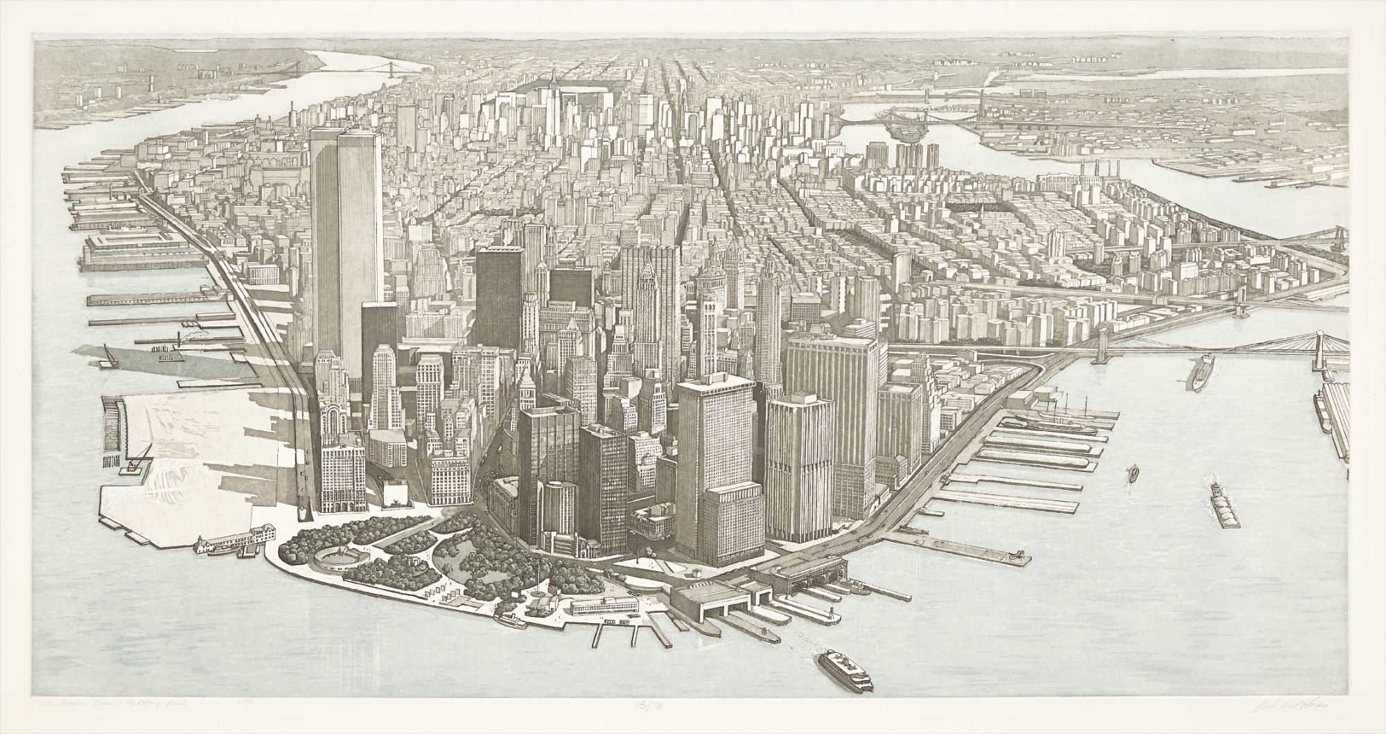 Manhattan View, Battery Park