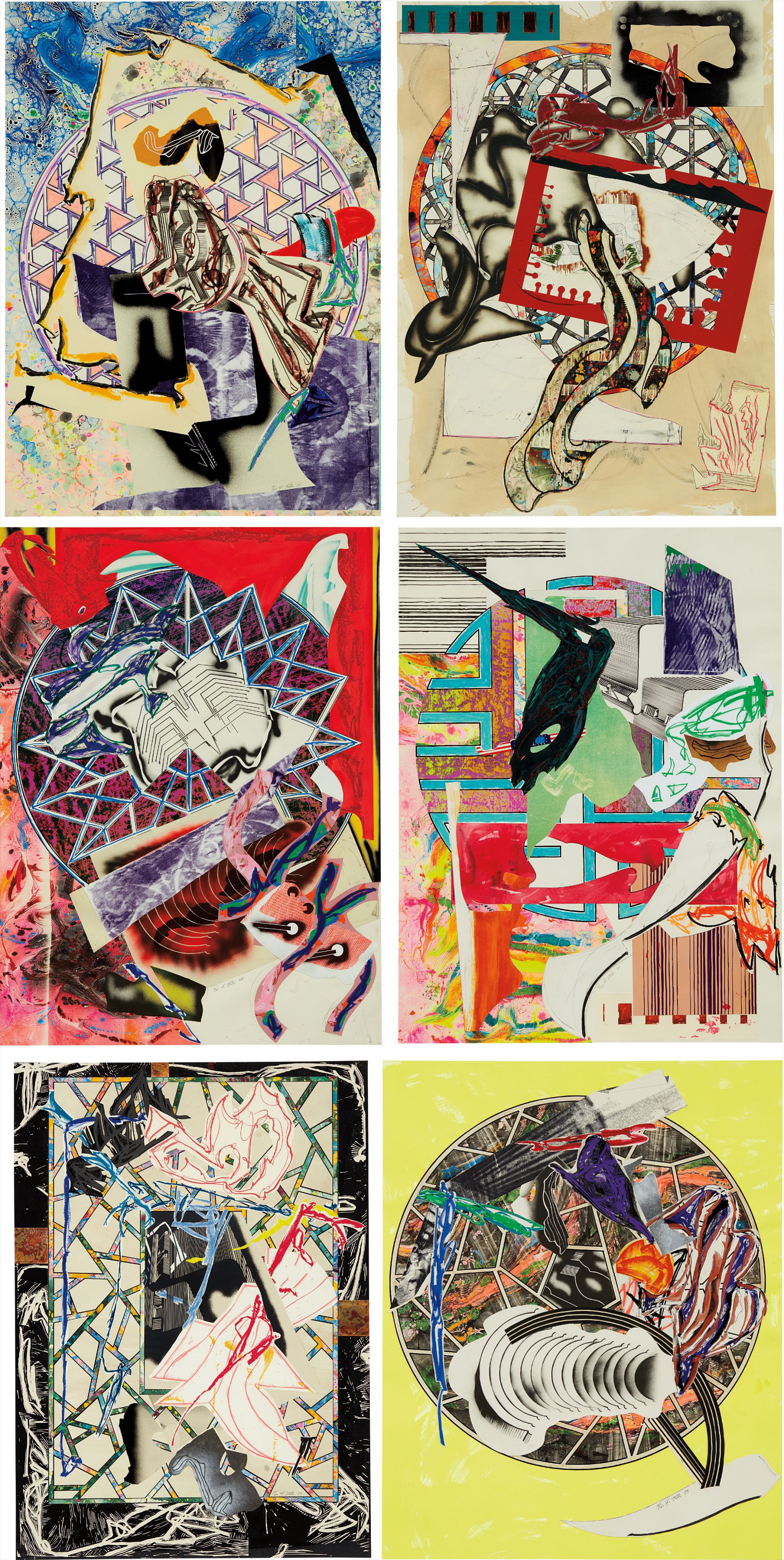 Frank Stella — Waves I