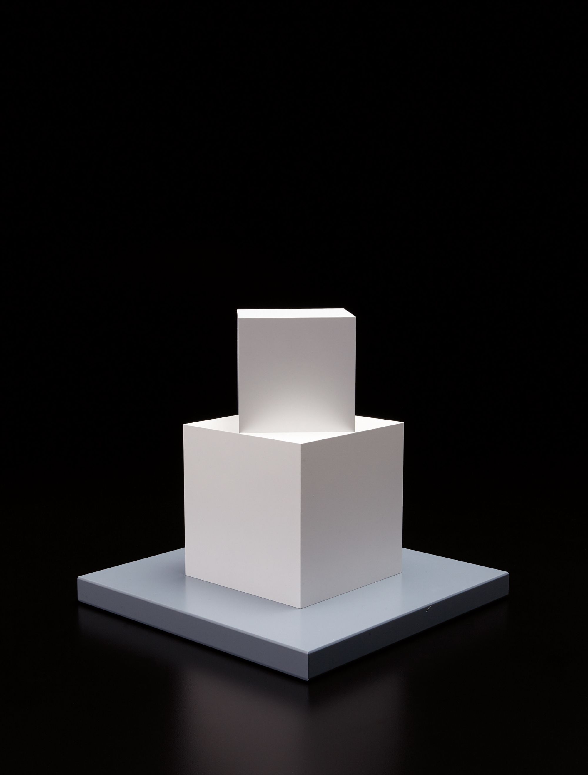 Sol LeWitt — Cube on a Cube
