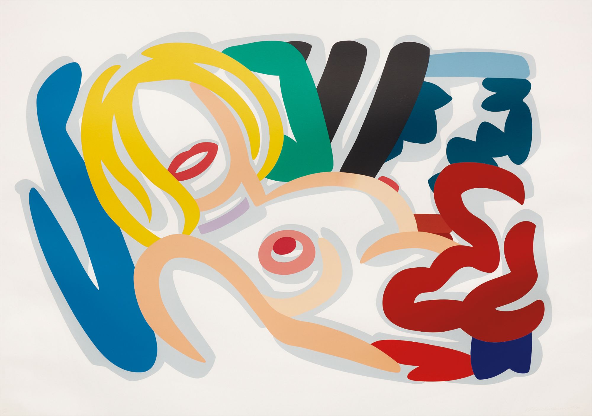 Tom Wesselmann — Big Blonde with Choker