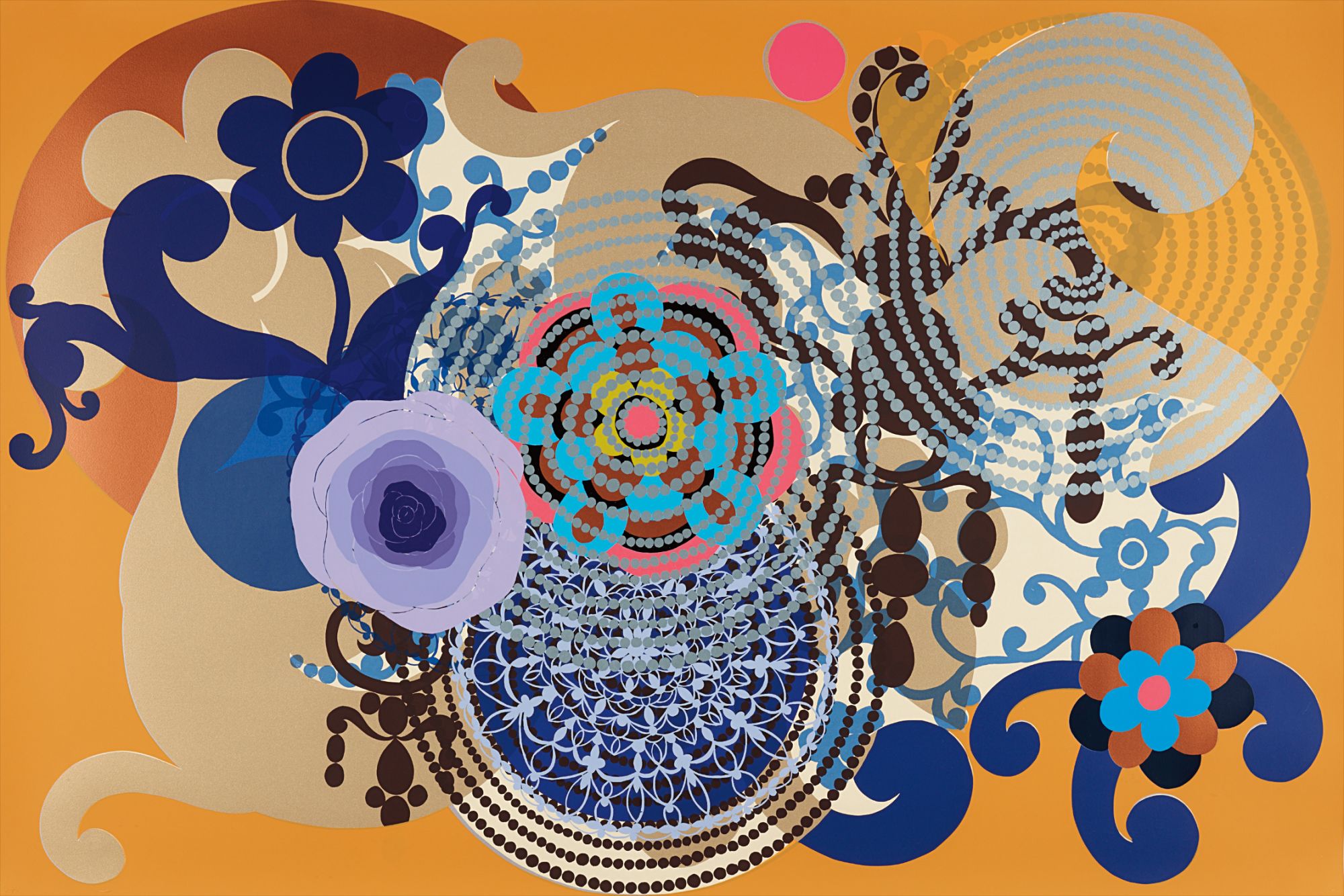 Beatríz Milhazes — Uva Selvagem (Wild Grape)