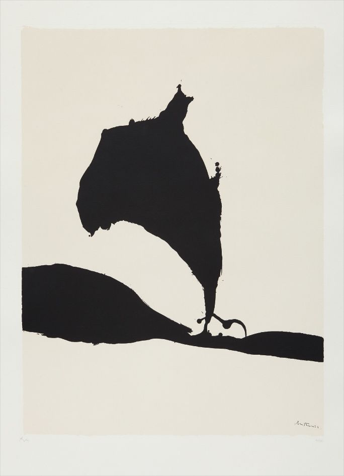 Robert Motherwell — Africa Suite: Africa 9