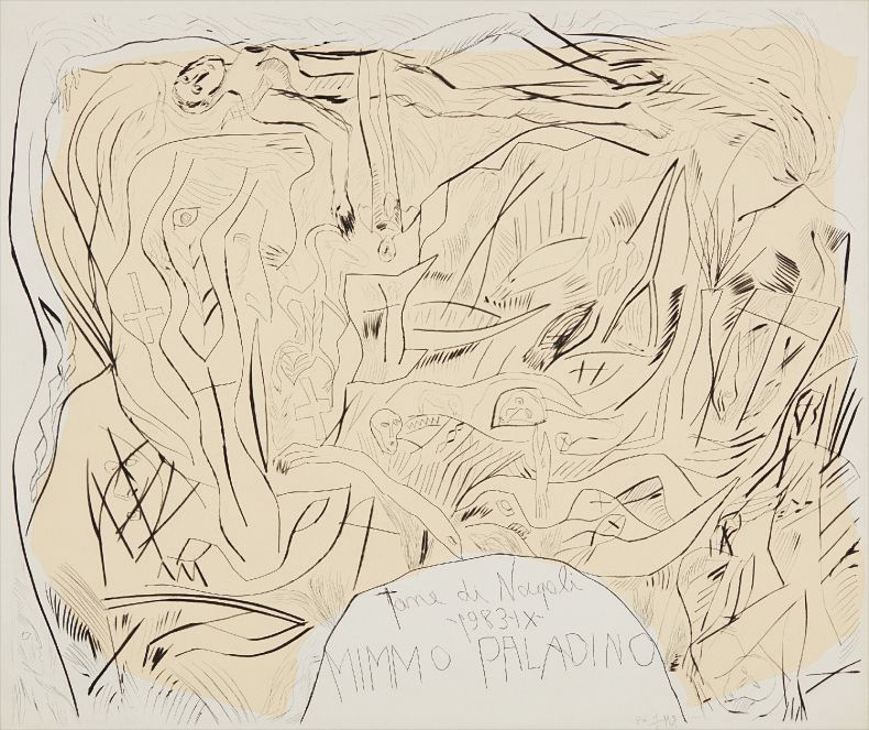 Mimmo Paladino — Tane di Napoli portfolio cover