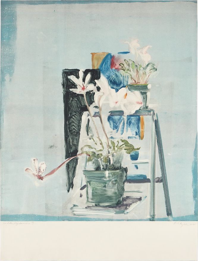 Michael Mazur — Ladder Cyclamen II