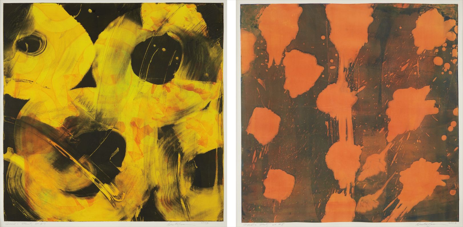 Marylyn Dintenfass — Good and Plenty 34 #5; and #9