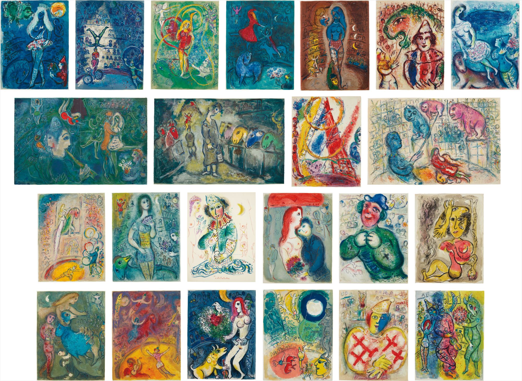 Marc Chagall — Le Cirque (The Circus)
