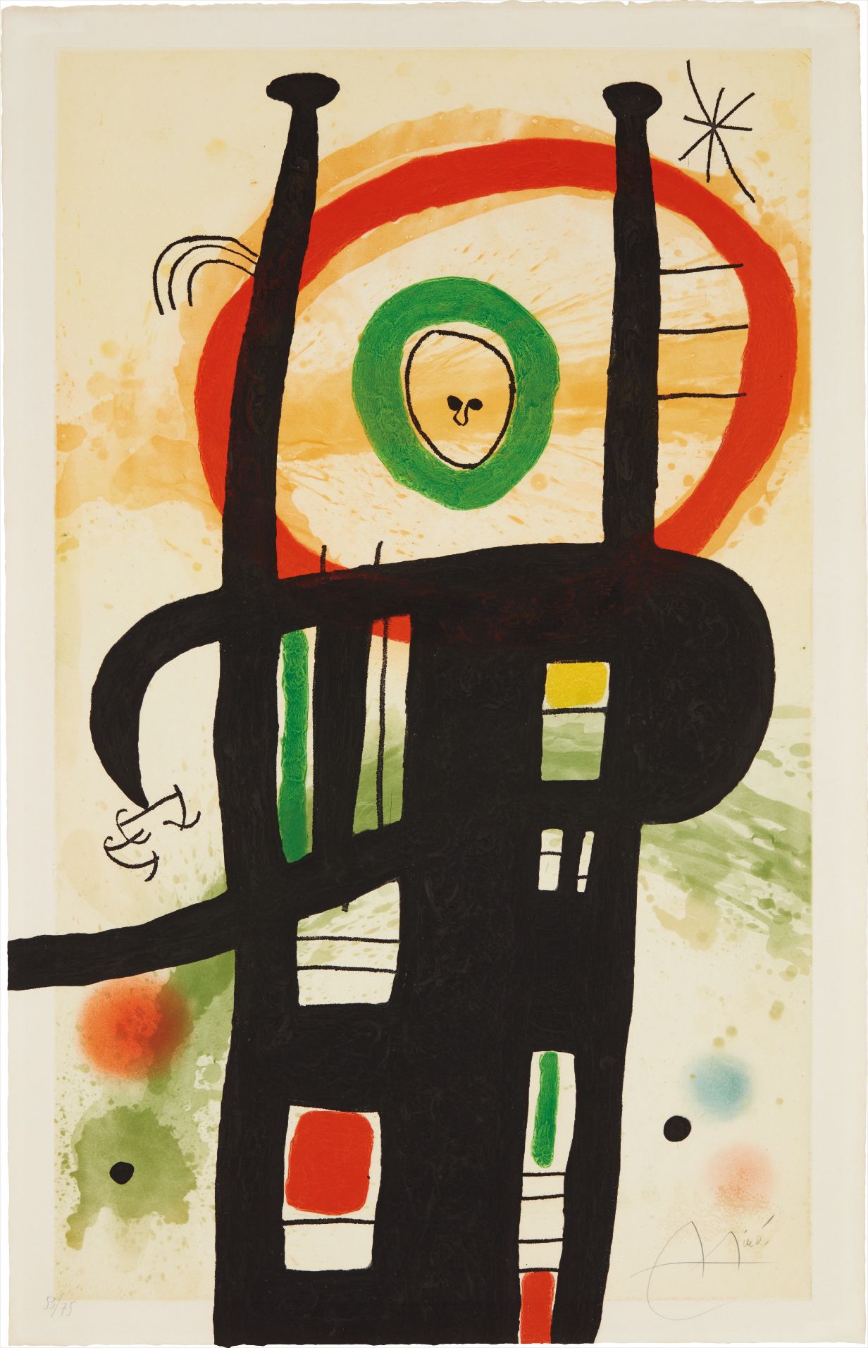 Joan Miró — Le grand ordonnateur (The Great Computer)