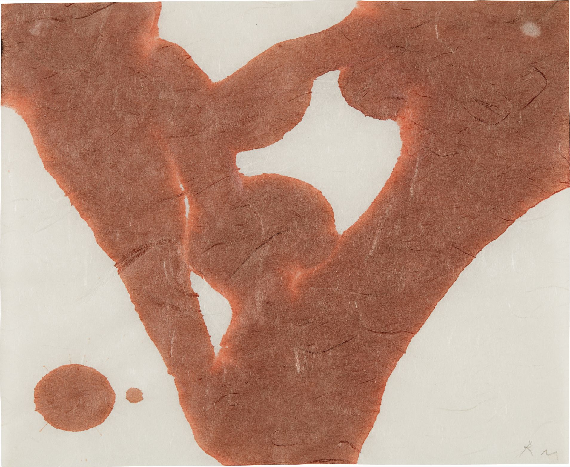 Robert Motherwell — Lyric Suite Brown #4