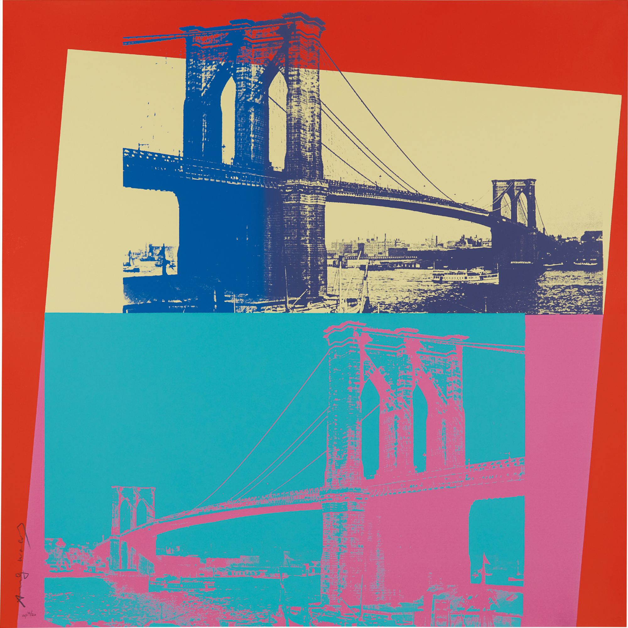 Andy Warhol — Brooklyn Bridge