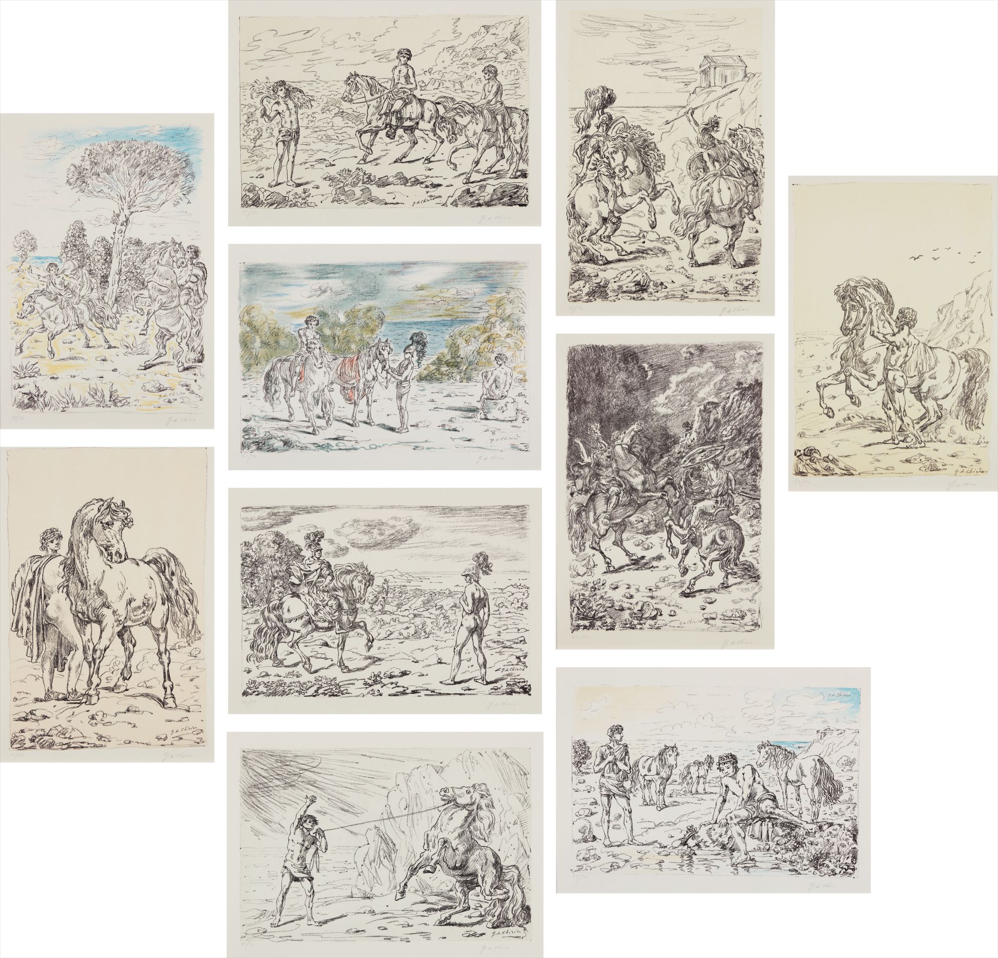 Giorgio de Chirico — I Cavalli