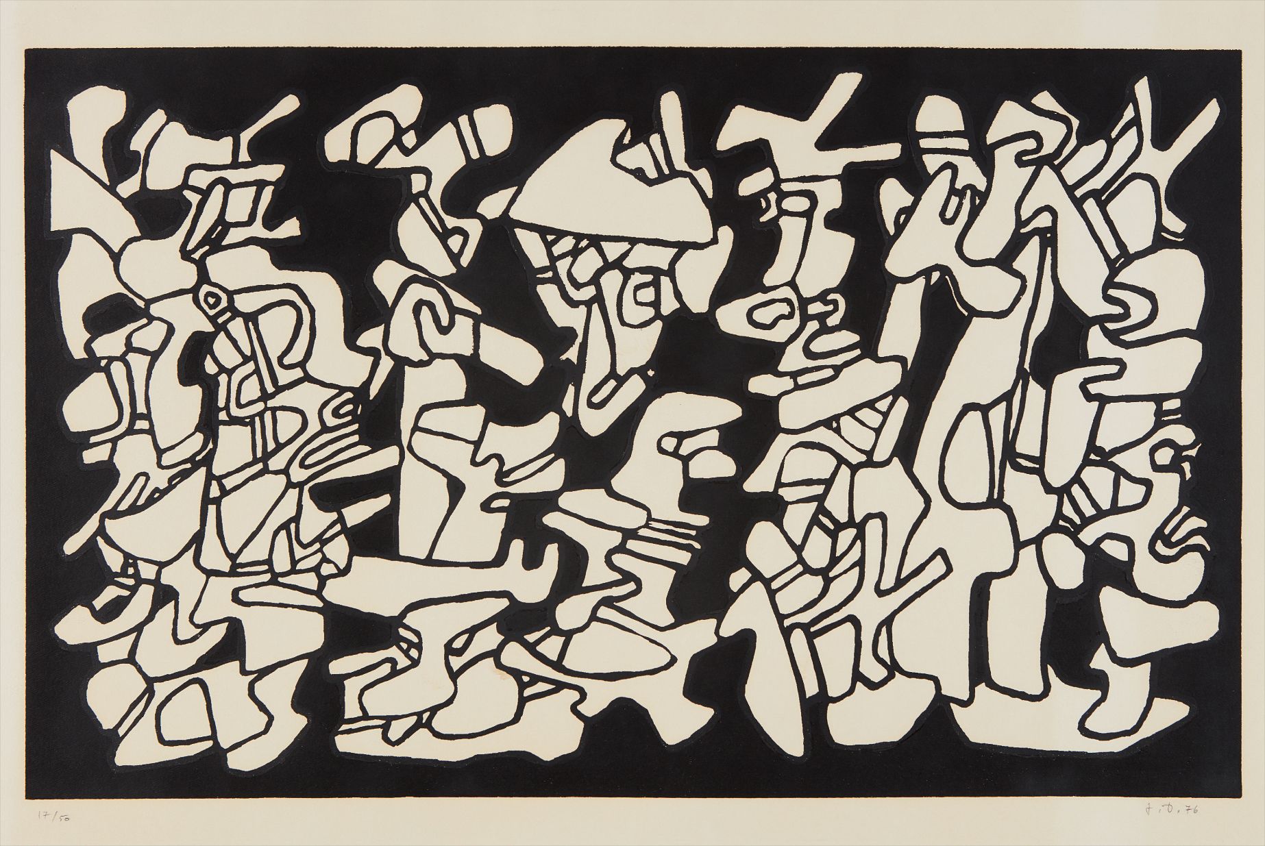 Jean Dubuffet — Evocations (Conjuring), from Fables