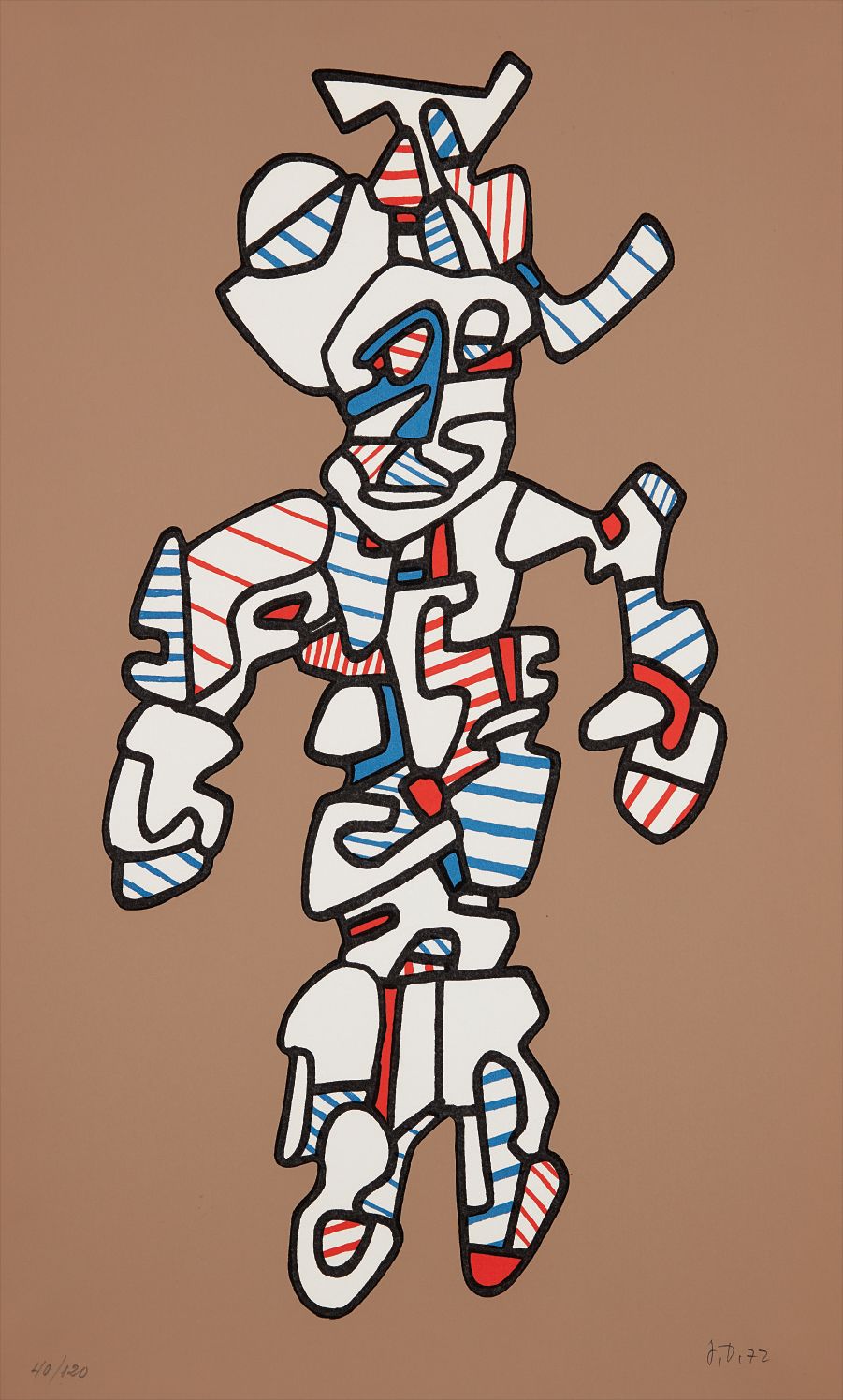 Jean Dubuffet — Le surintendant (The Superintendent)