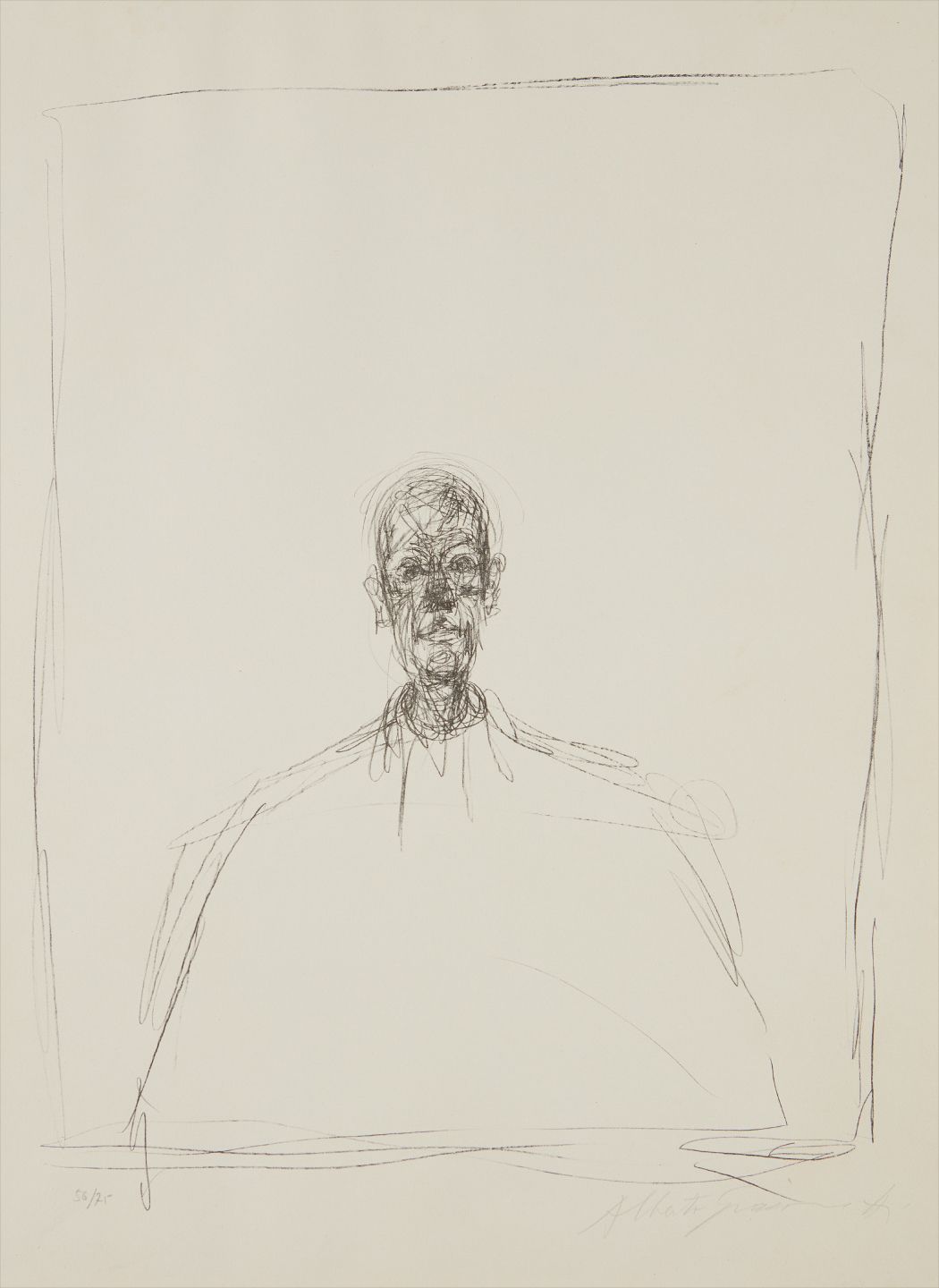 Alberto Giacometti — Buste d'homme (Bust of a Man)