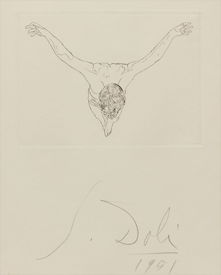 Salvador Dalí — Manifeste mystique (Mystic Manifesto): one plate