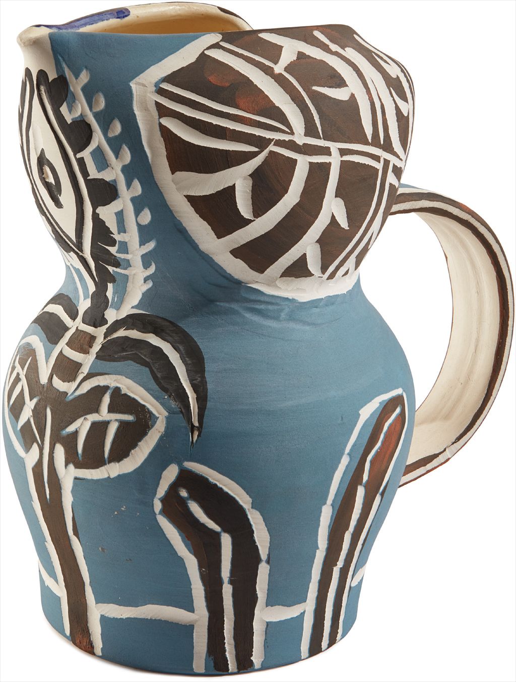 Pablo Picasso — Gothic Pitcher with Leaves (Pichet gothique aux feuilles)
