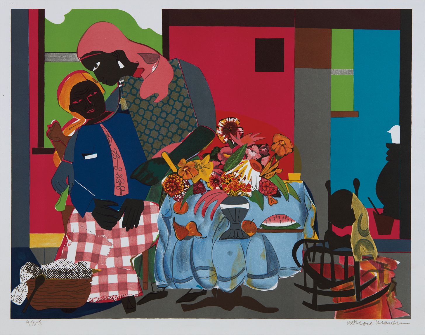 Romare Bearden — Morning