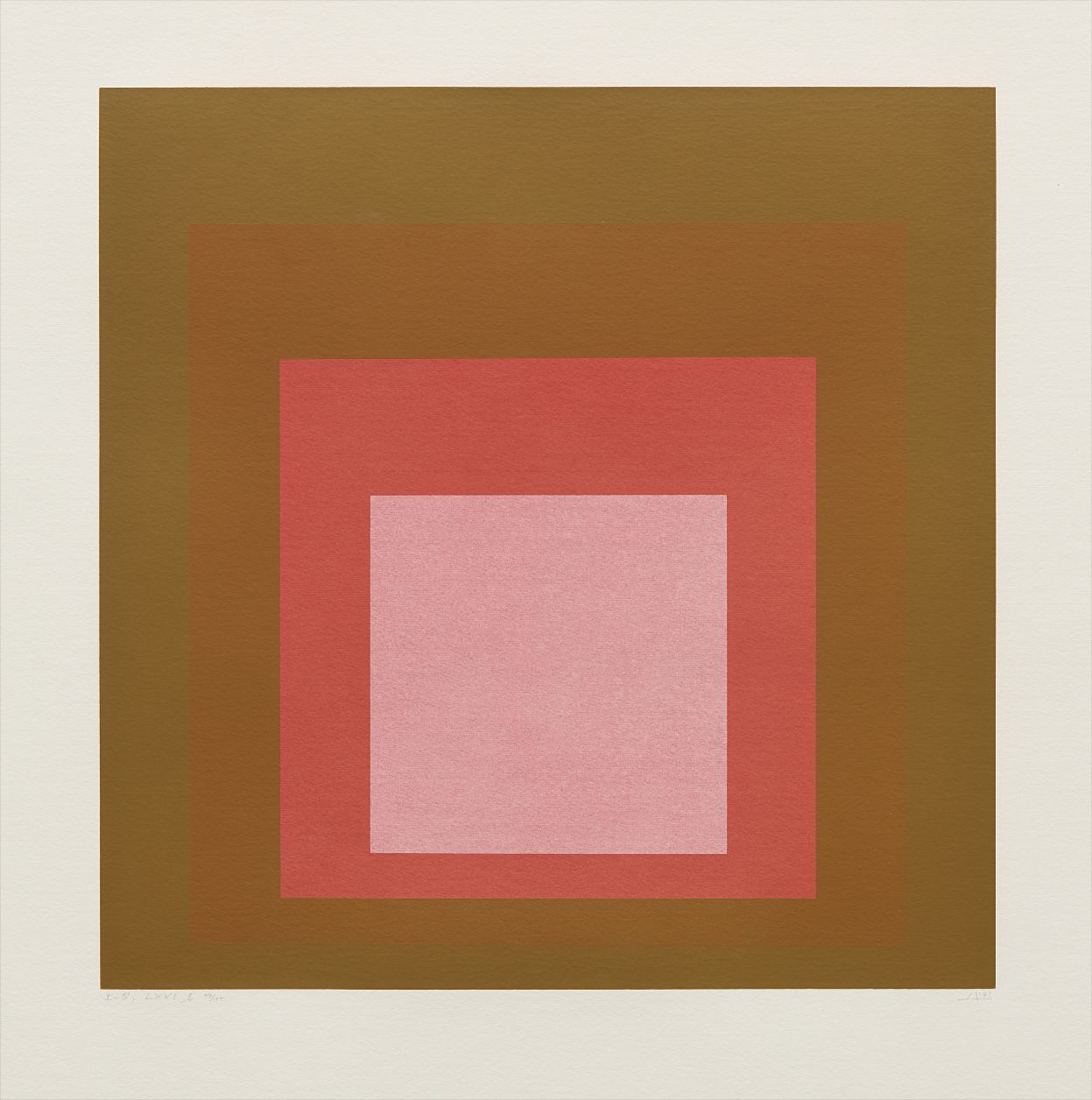 Josef Albers — I-S LXXI b