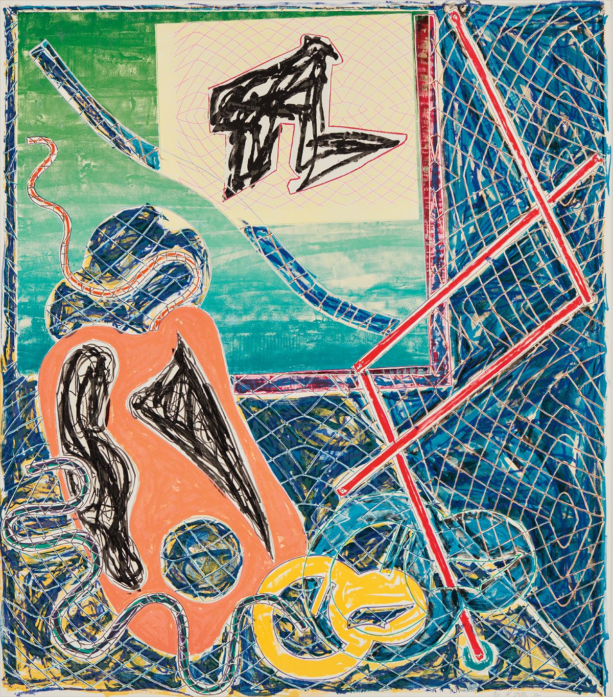 Frank Stella — Shards Variant Ia, from Shards