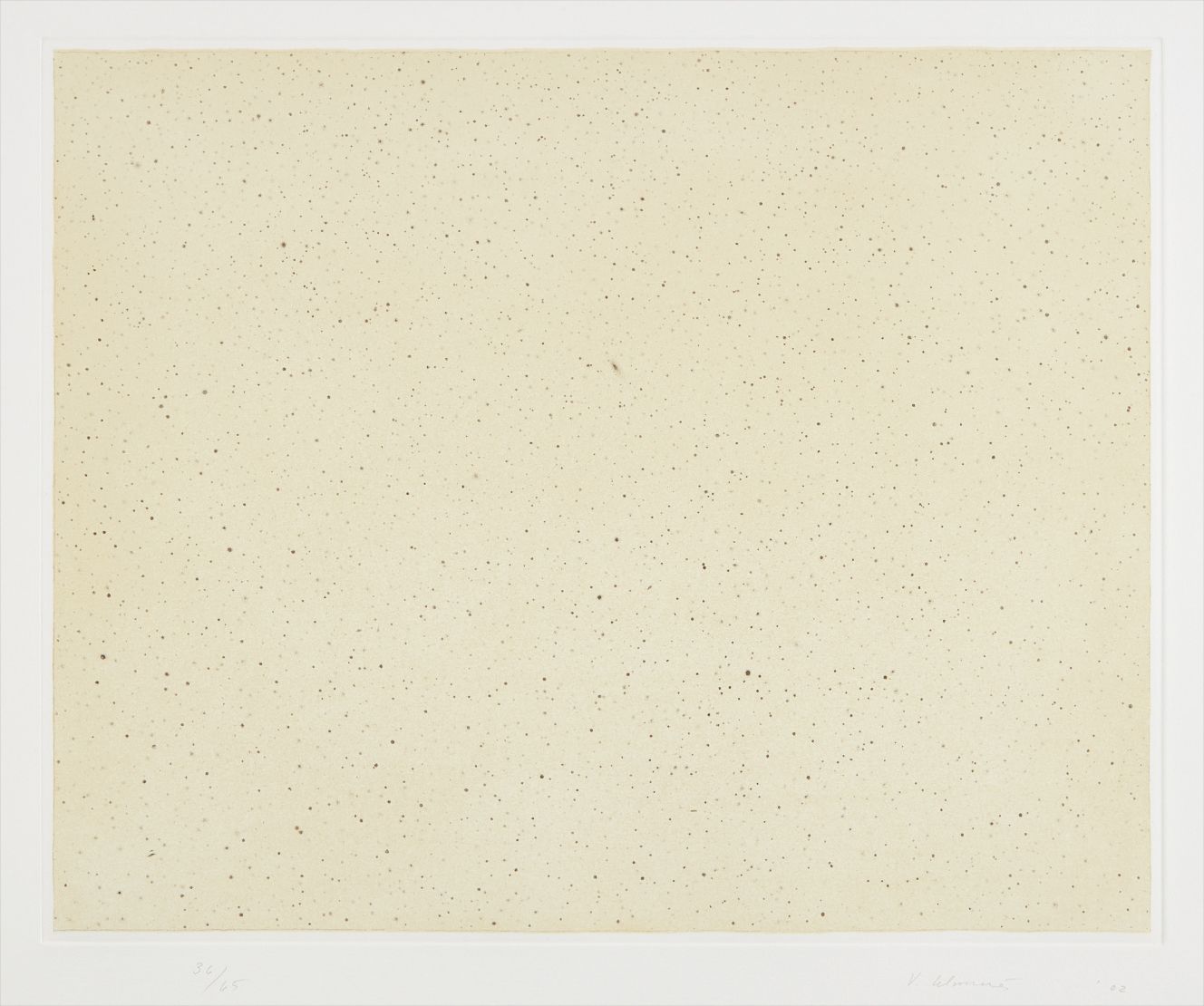 Vija Celmins — Night Sky 2 (Reversed)