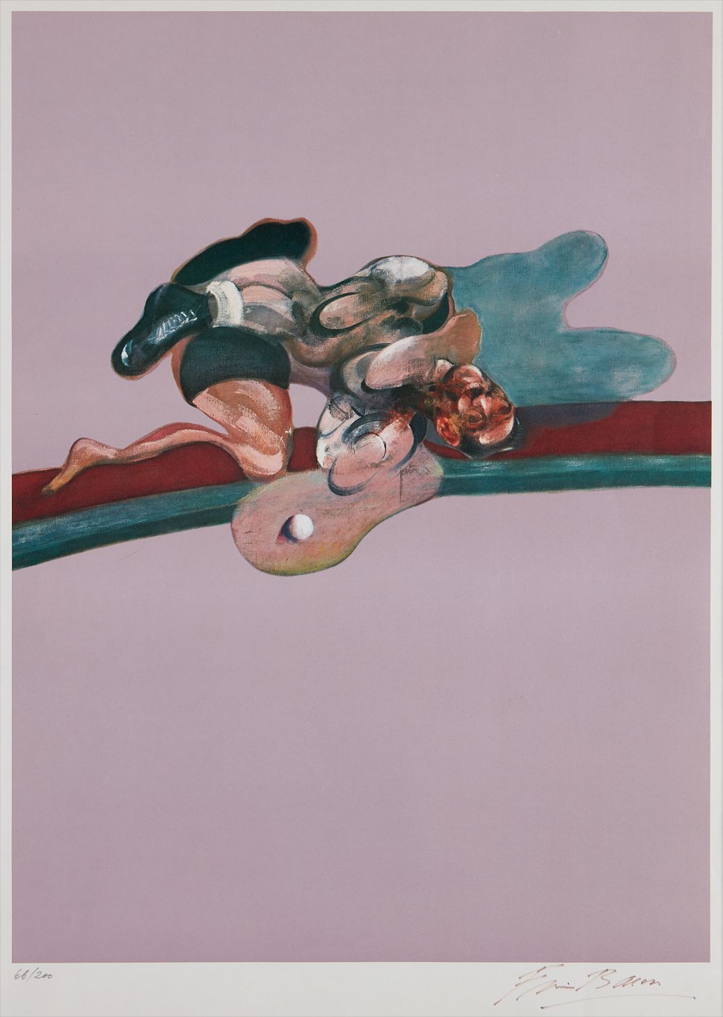 Francis Bacon — Triptych (After the Left Panel of Triptych, 1971, In Memory of George Dyer)
