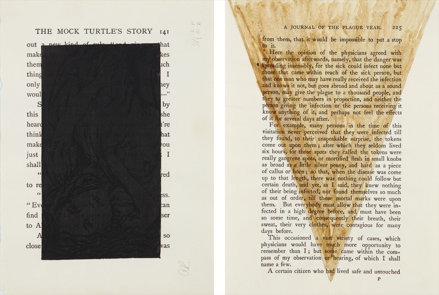 Black Alice; and A Journal of the Plague Year