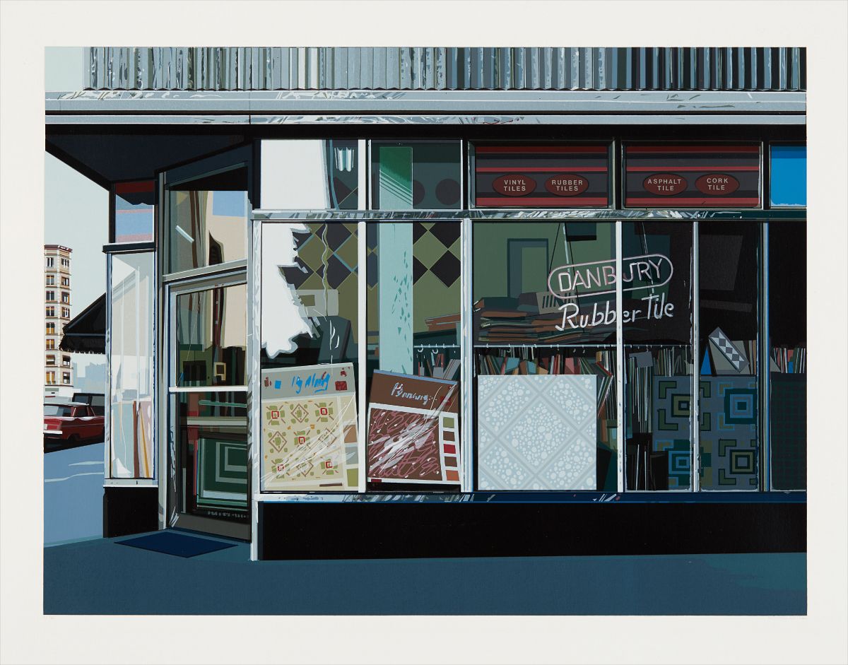 Richard Estes — Danbury Tile, from Urban Landscapes
