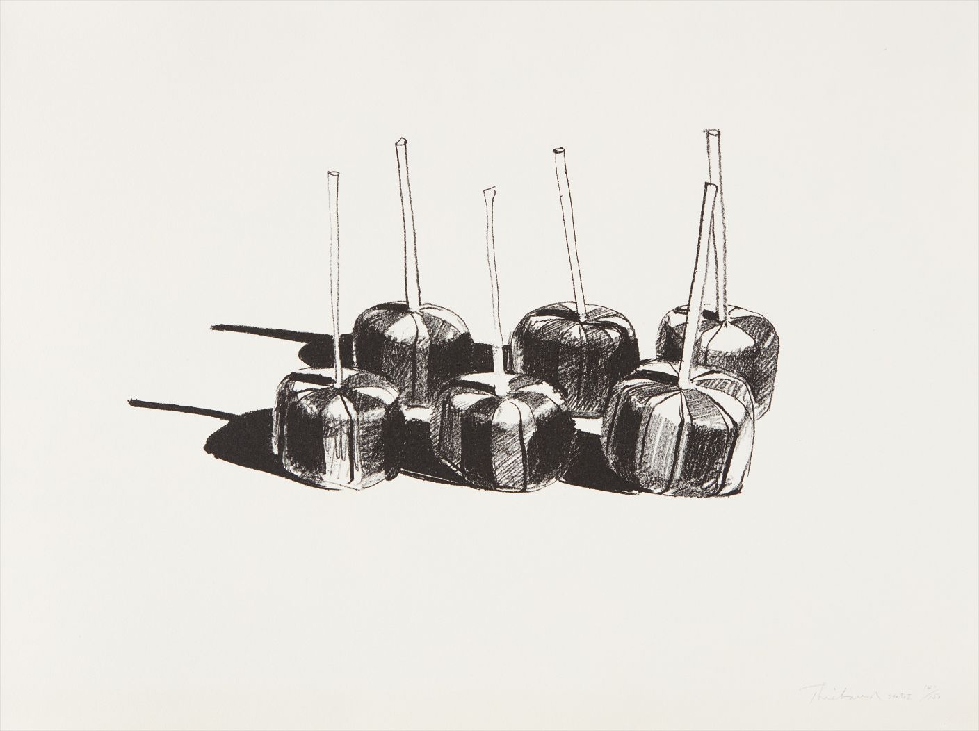 Wayne Thiebaud — Suckers (State I)