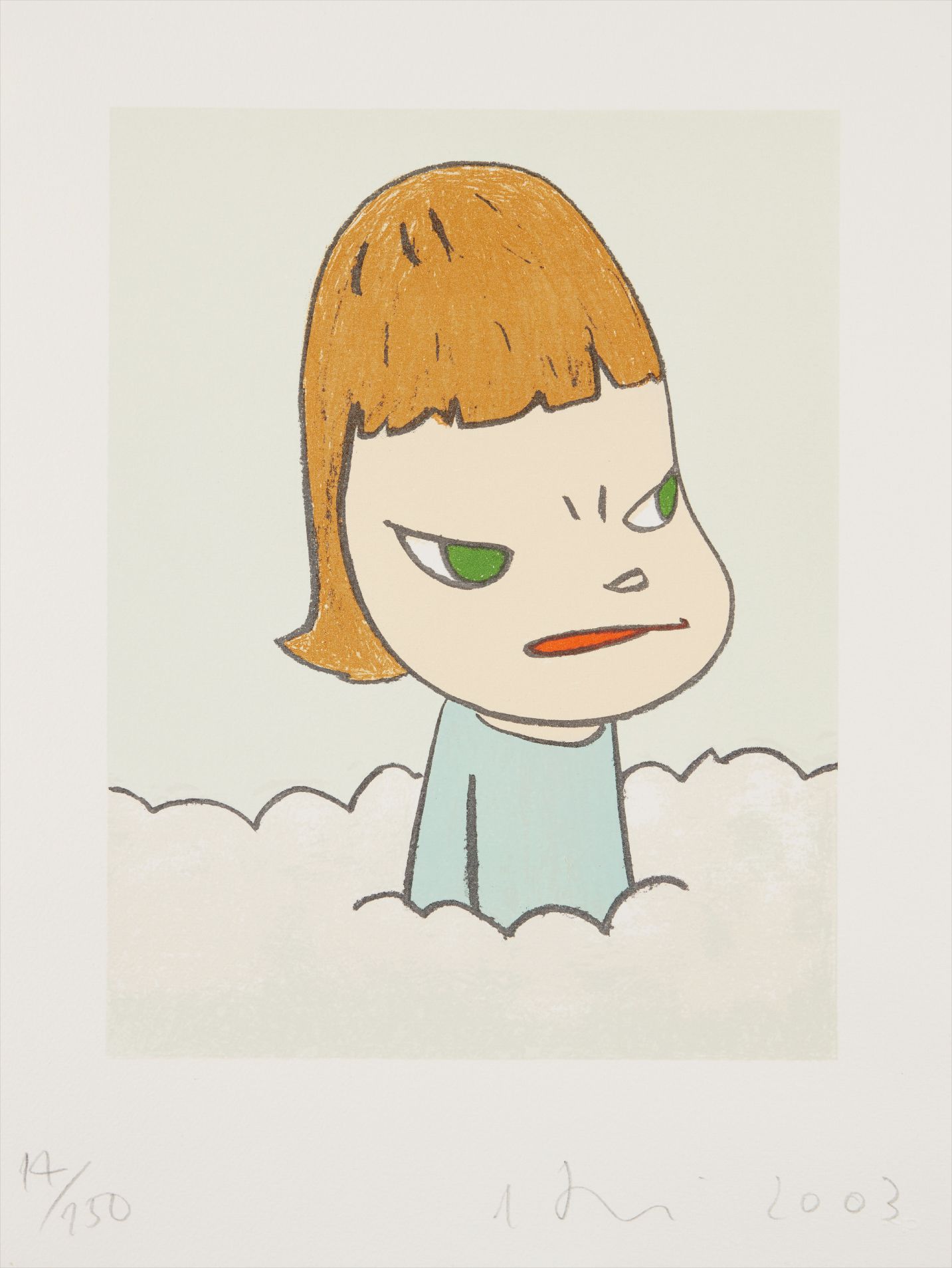 Yoshitomo Nara — In the Clouds