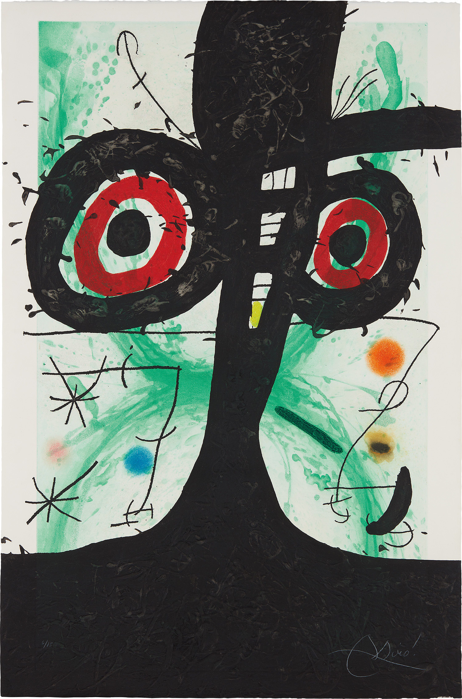 Joan Miró — Le Vieil Irlandais (The Old Irishman)