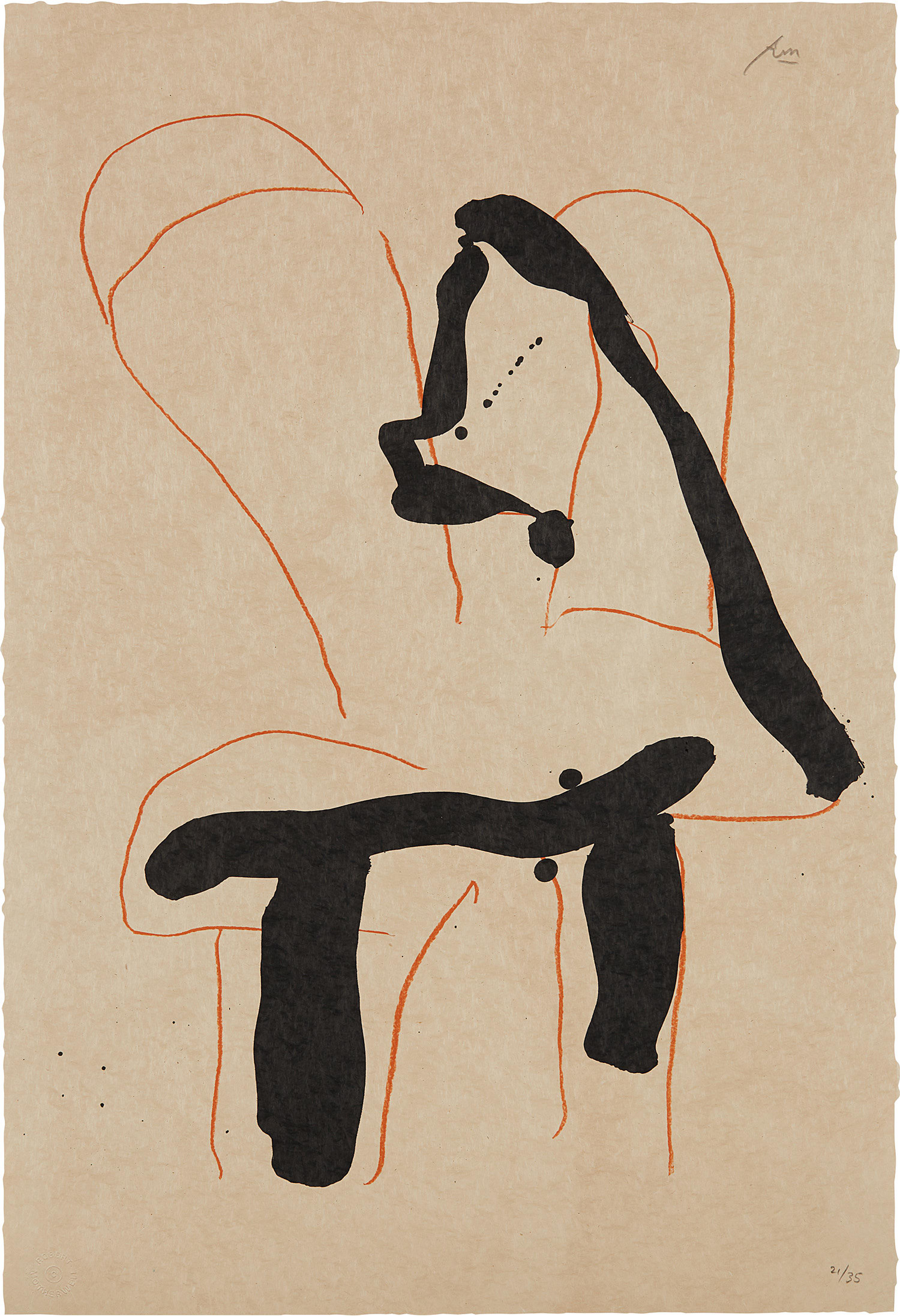 Robert Motherwell — Beau Geste VIII
