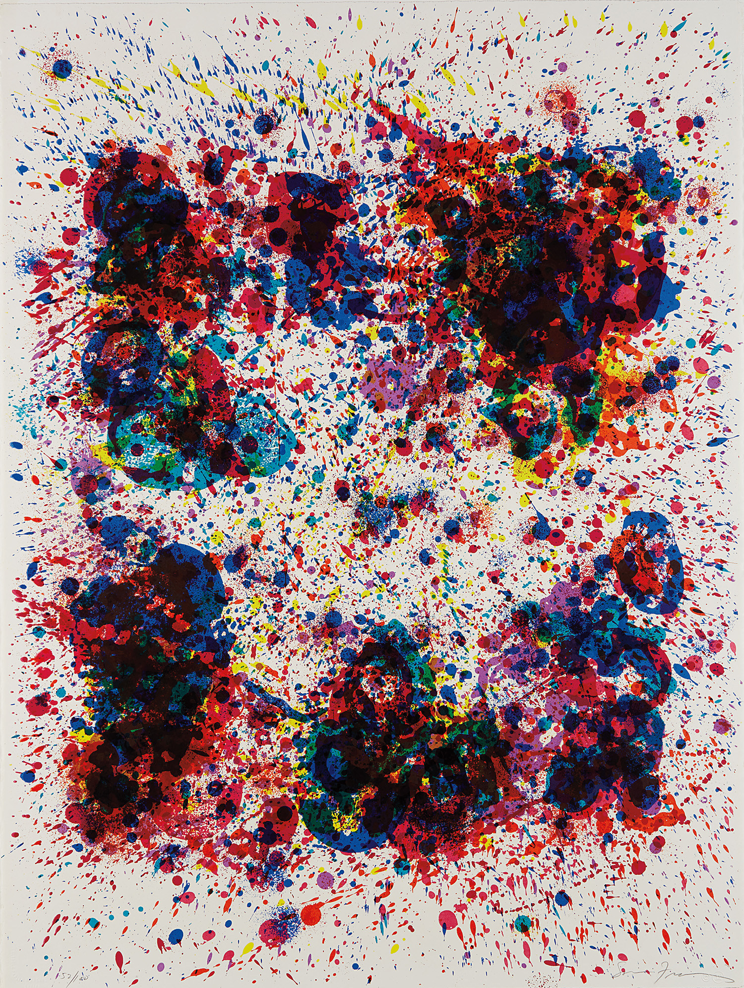 Sam Francis — Spun for James Kirsch
