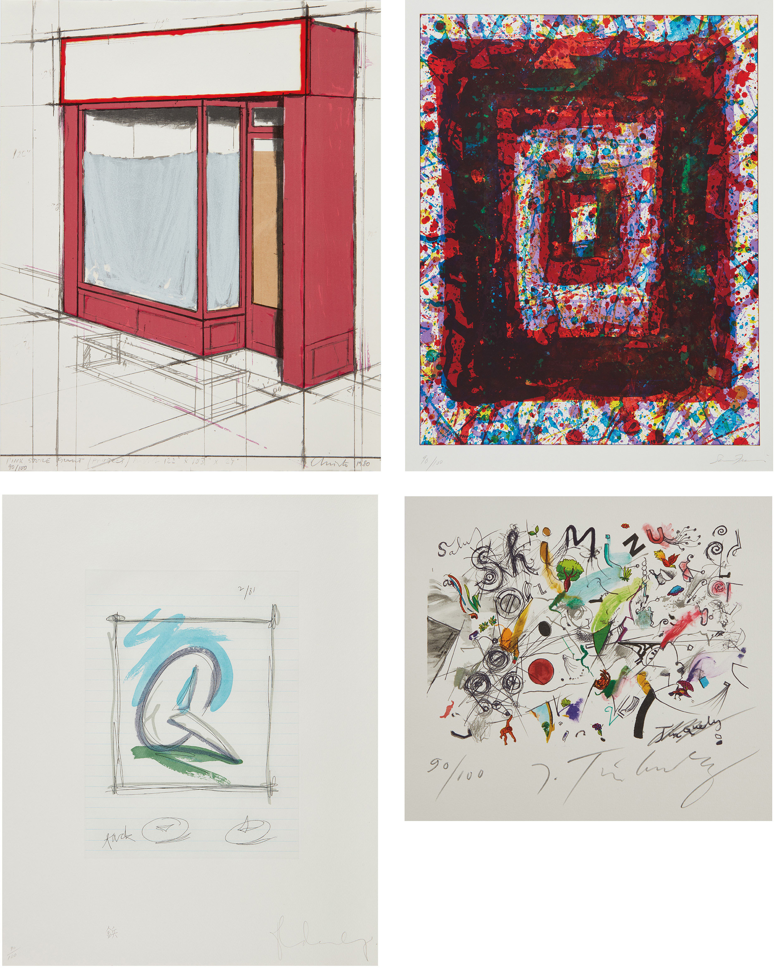 Various Artists — Marginalia: Hommage to Shimizu: four plates