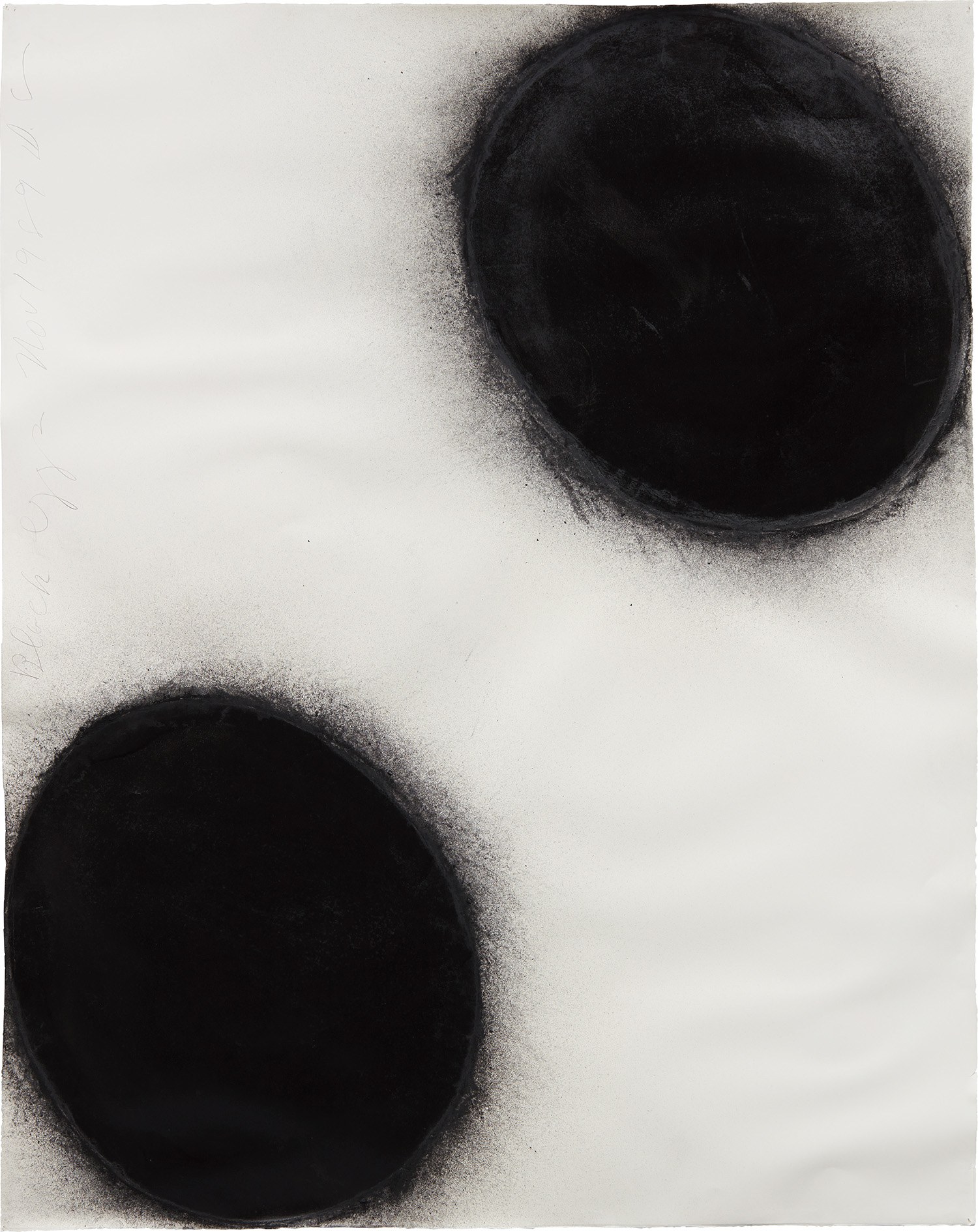 Donald Sultan — Black Eggs November 1989