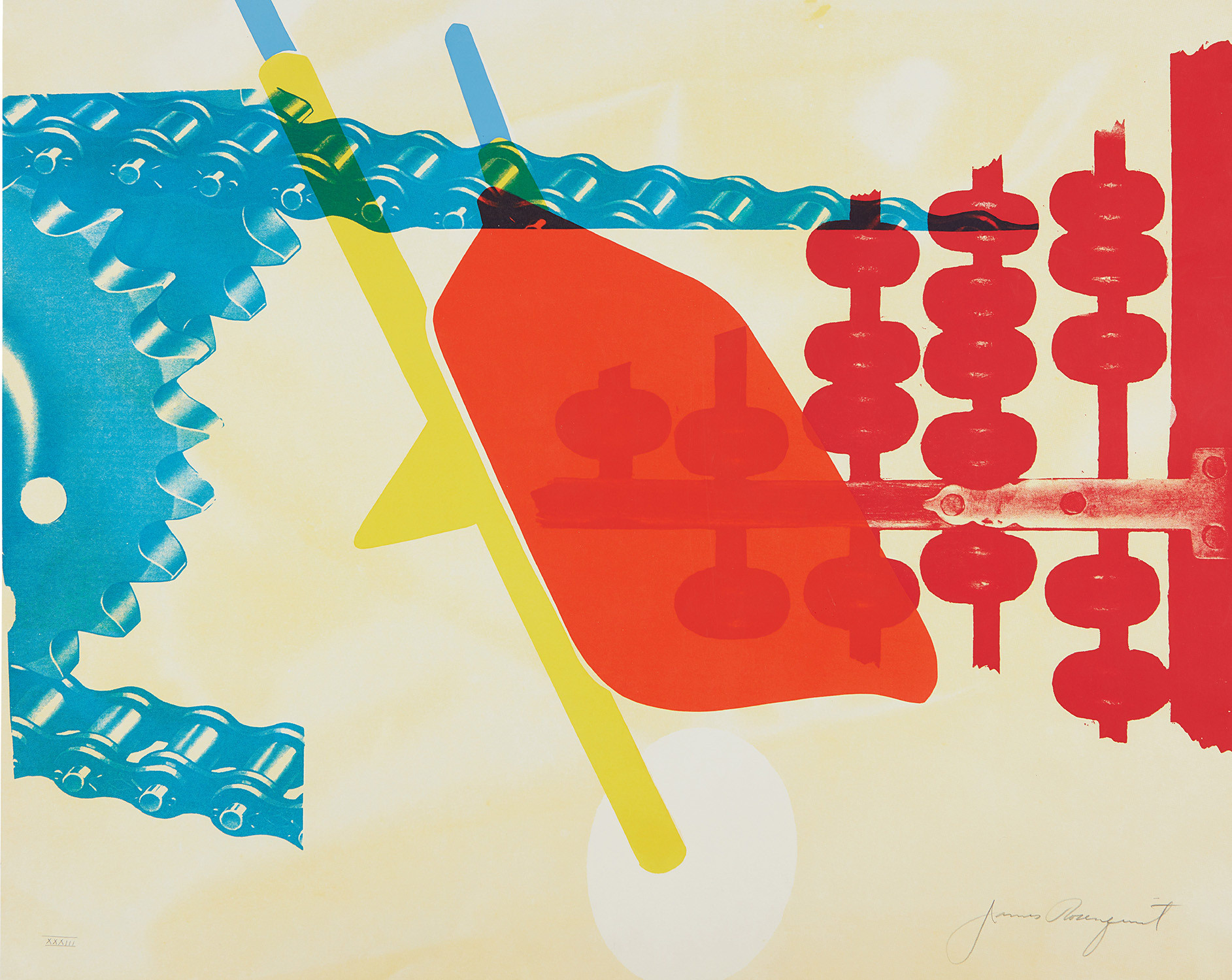 James Rosenquist — Whipped Butter for Eugene Ruchin, from 11 Pop Artists, Volume II