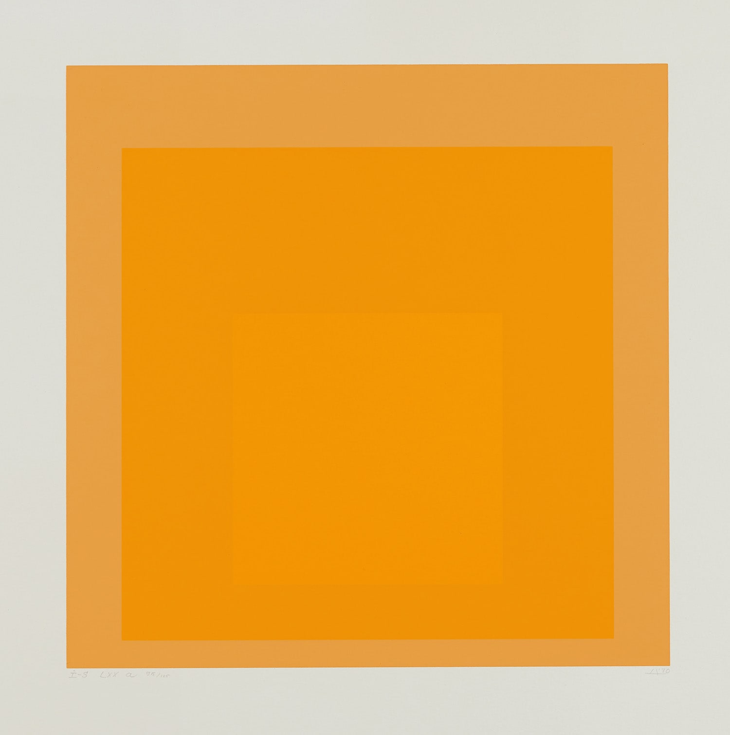 Josef Albers — I-S LXX a